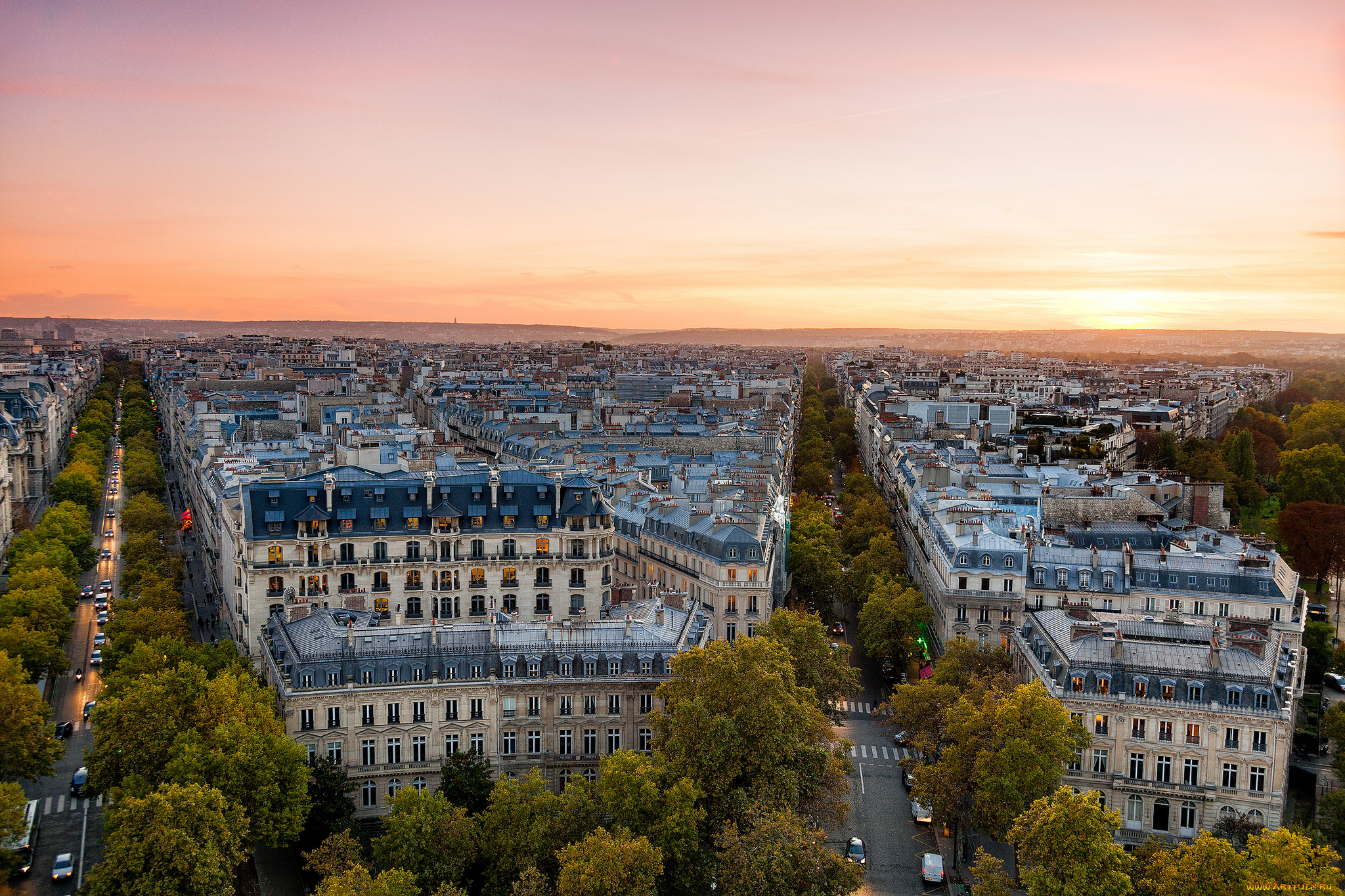 paris, , france, города, париж, , франция, панорама, вид