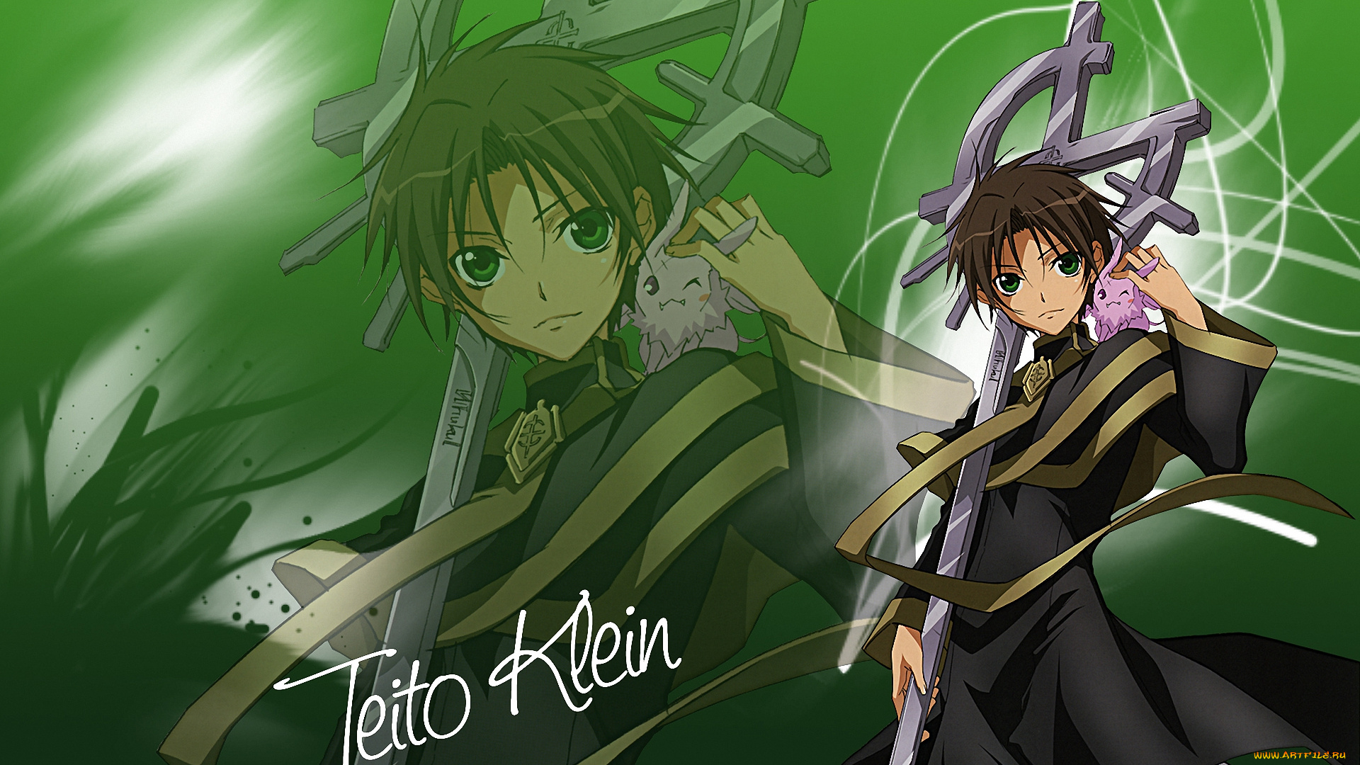 аниме, <b>07</b>, <b>ghost</b>, teito, klein.