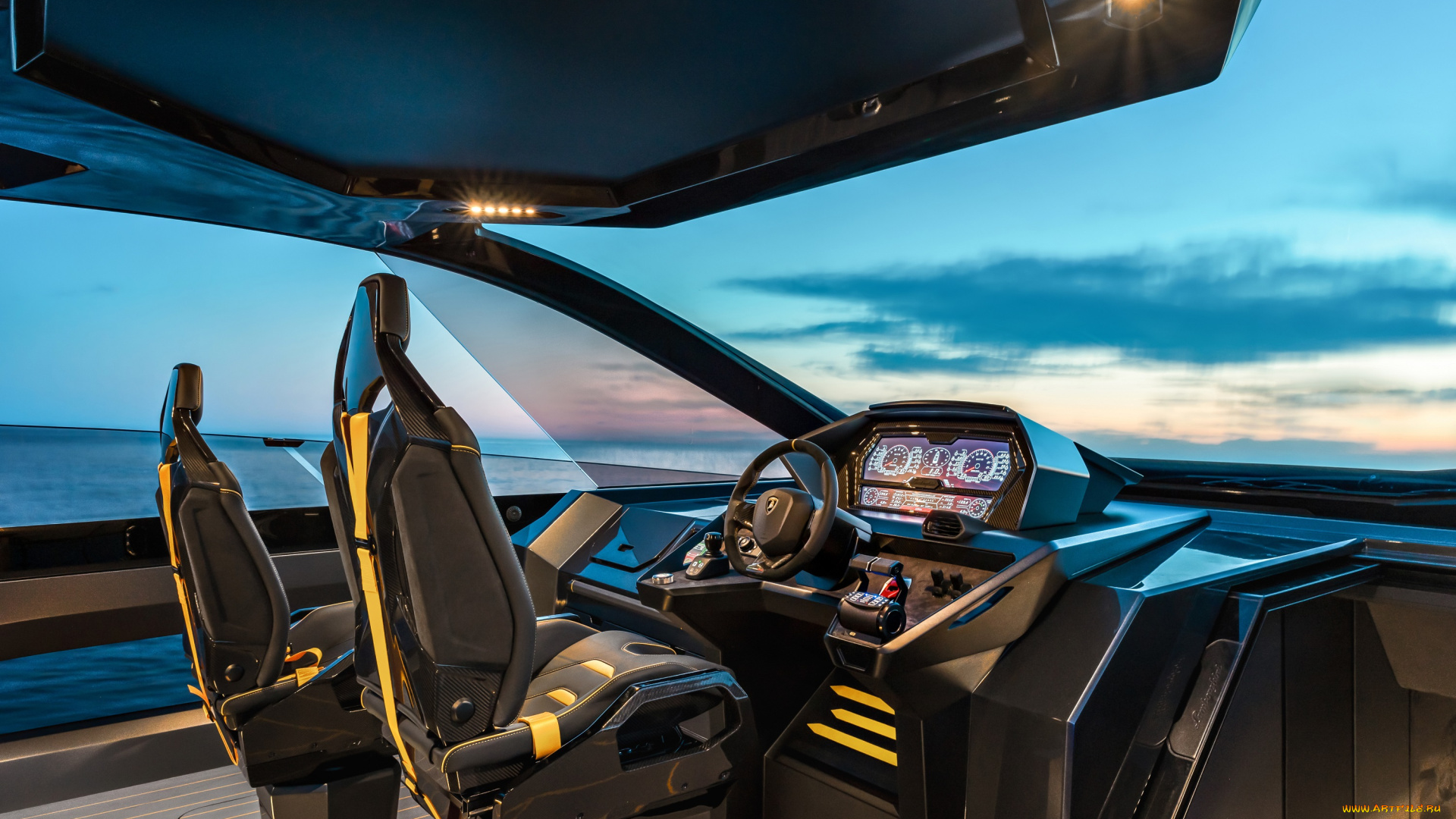 корабли, яхты, tecnomar, for, lamborghini, 63, superyacht, motor, yacht, luxury, 2021