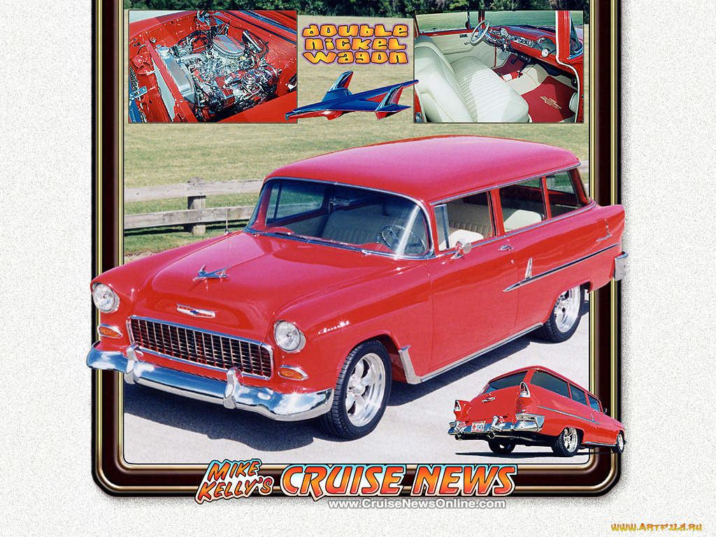 1955, автомобили, custom, van`s