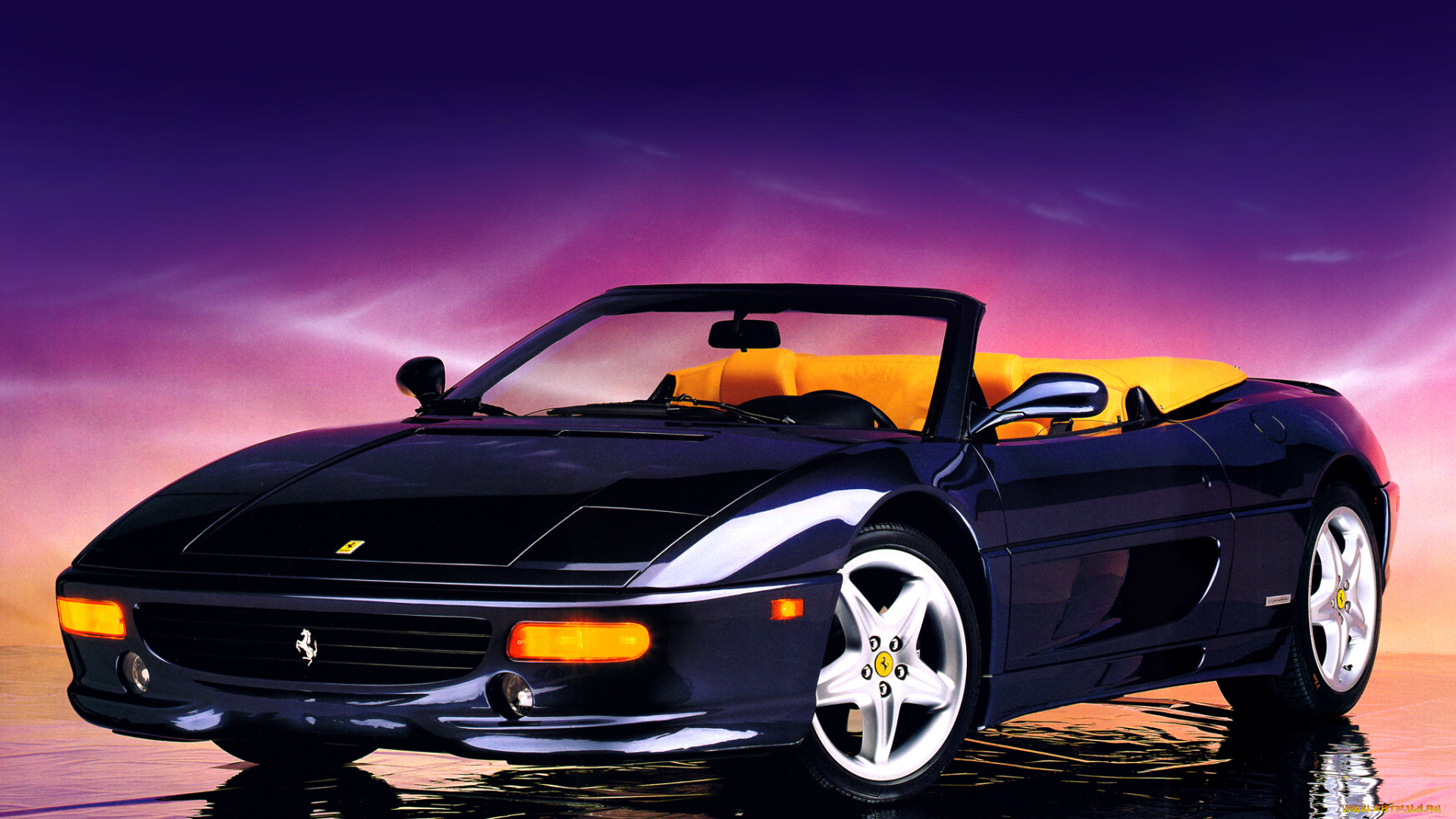 ferrari, f355, spider, автомобили