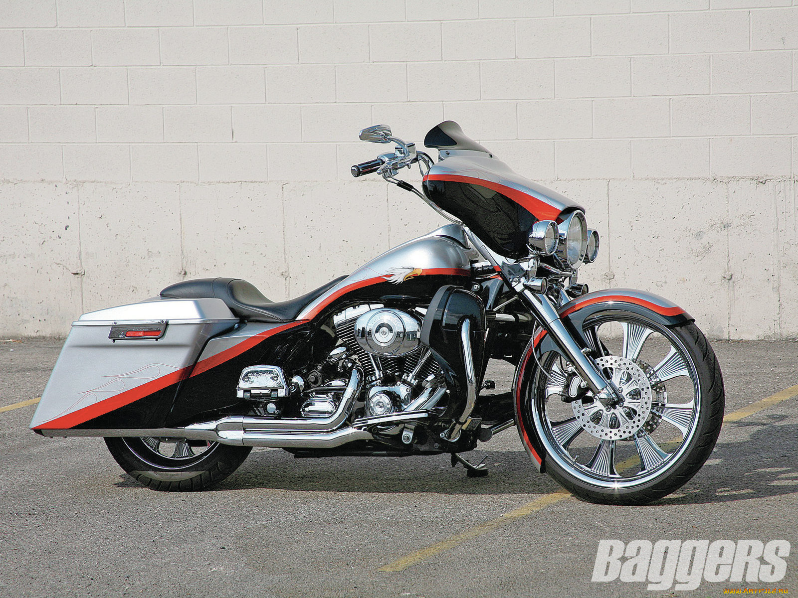 2003, harley, davidson, ultra, classic, мотоциклы, customs, bagger