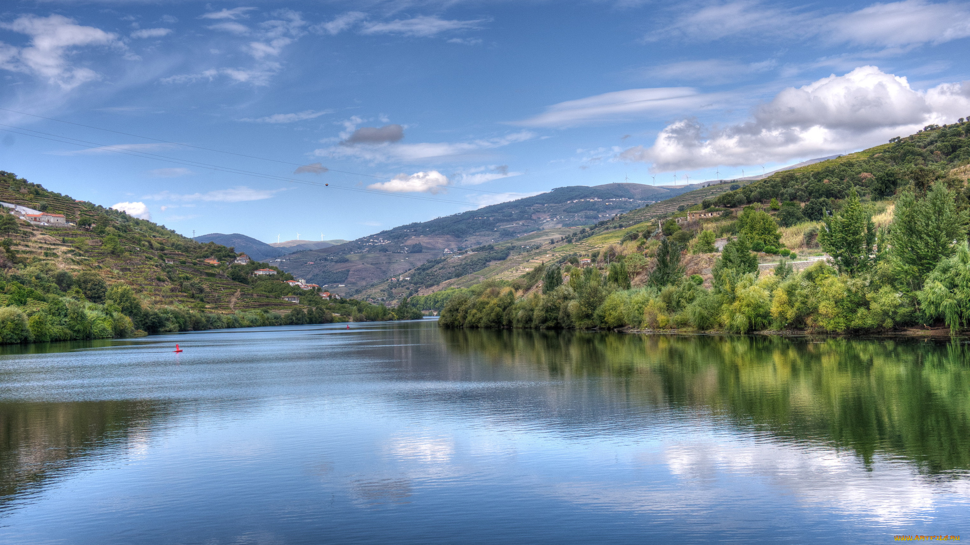 douro, river, portugal, природа, реки, озера, лес, португалия, река