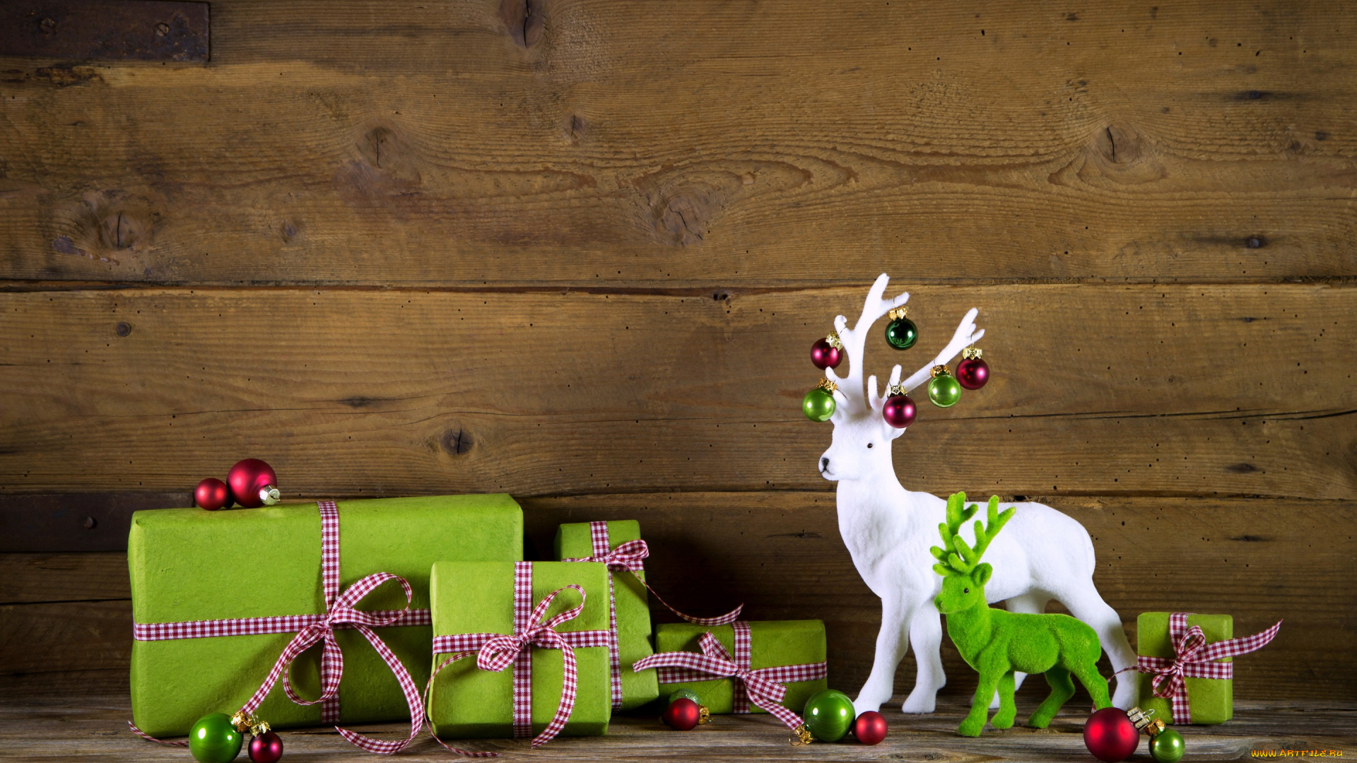 праздничные, подарки, и, коробочки, christmas, gifts, decoration, wood, рождество, новый, год, подарки