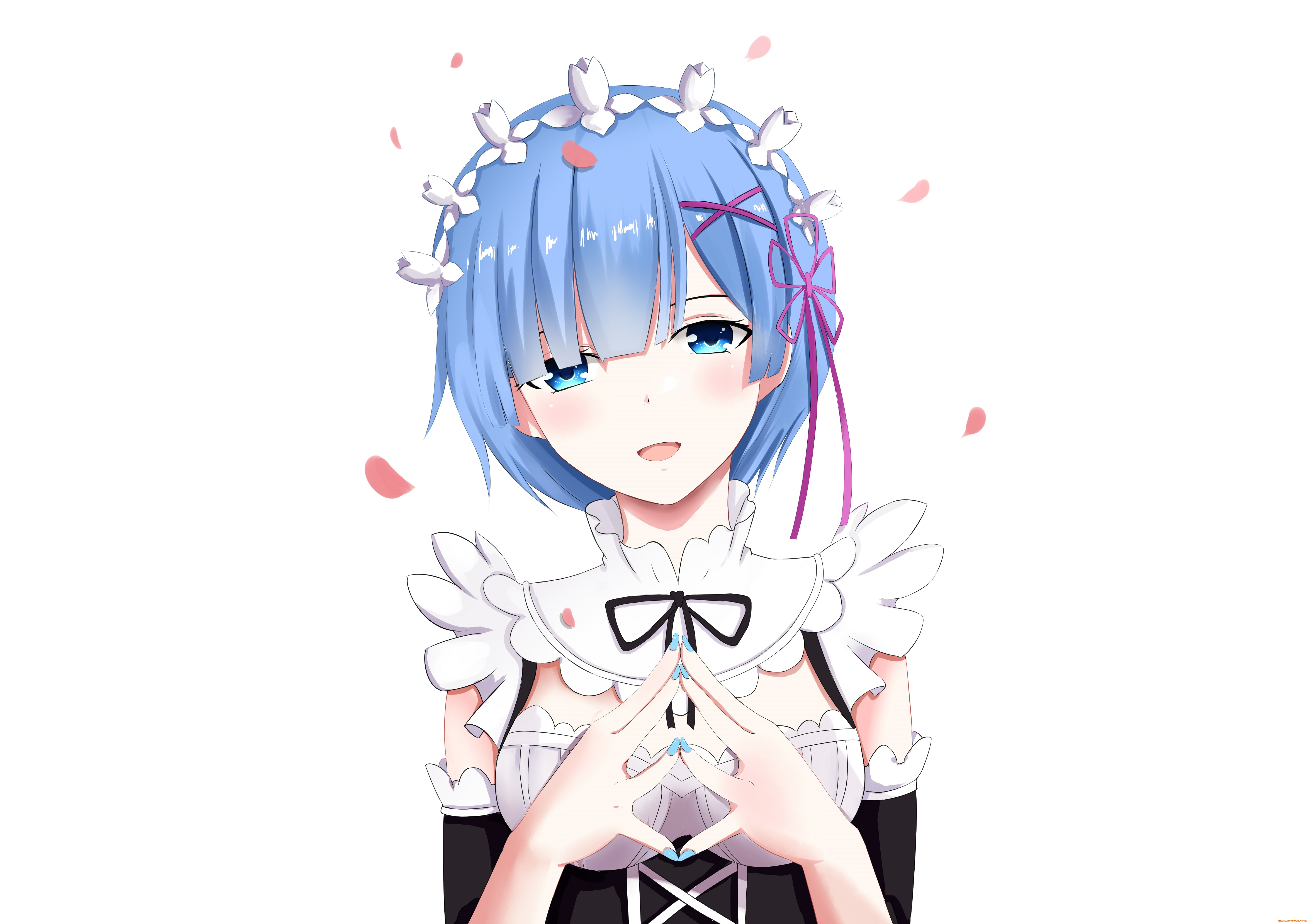 аниме, re, , zero, kara, hajimeru, isekai, seikatsu, rem