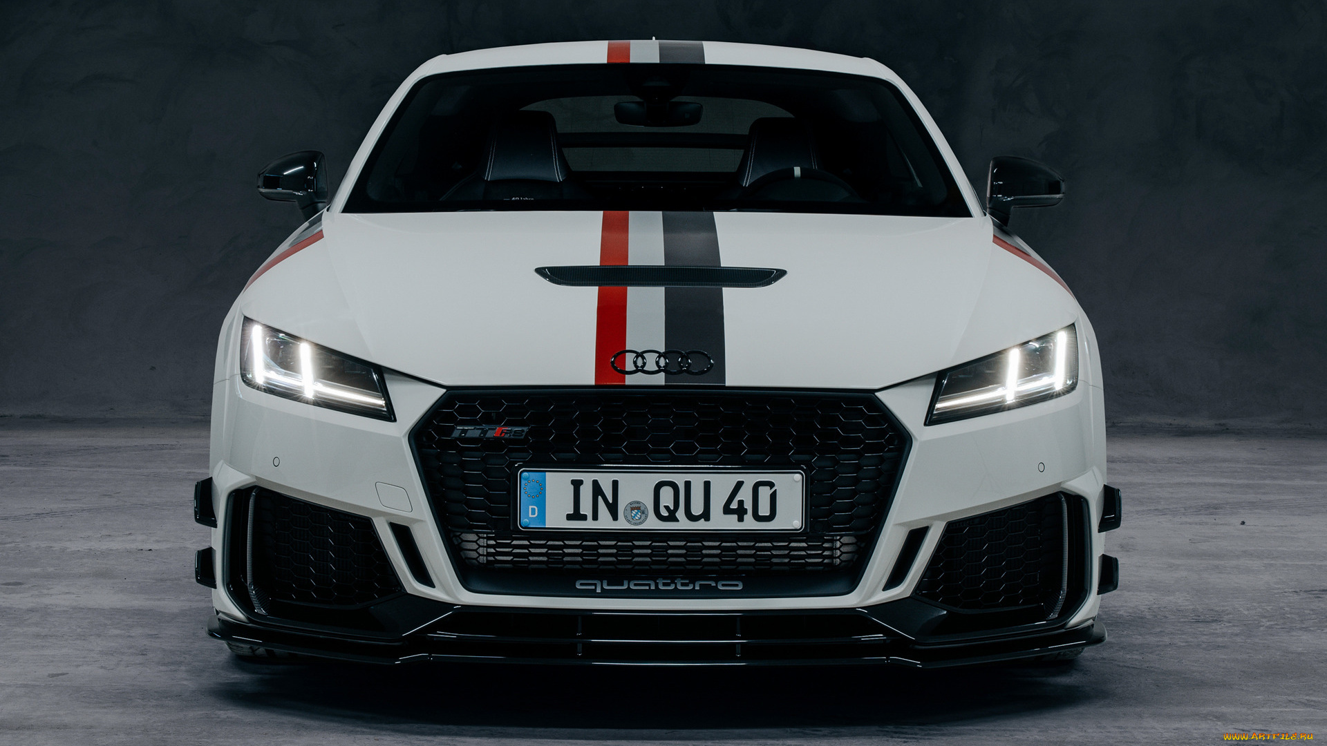 автомобили, audi, белый, 2020, tt, rs, coupe, 40, years, quattro, купе, юбилейный, выпуск