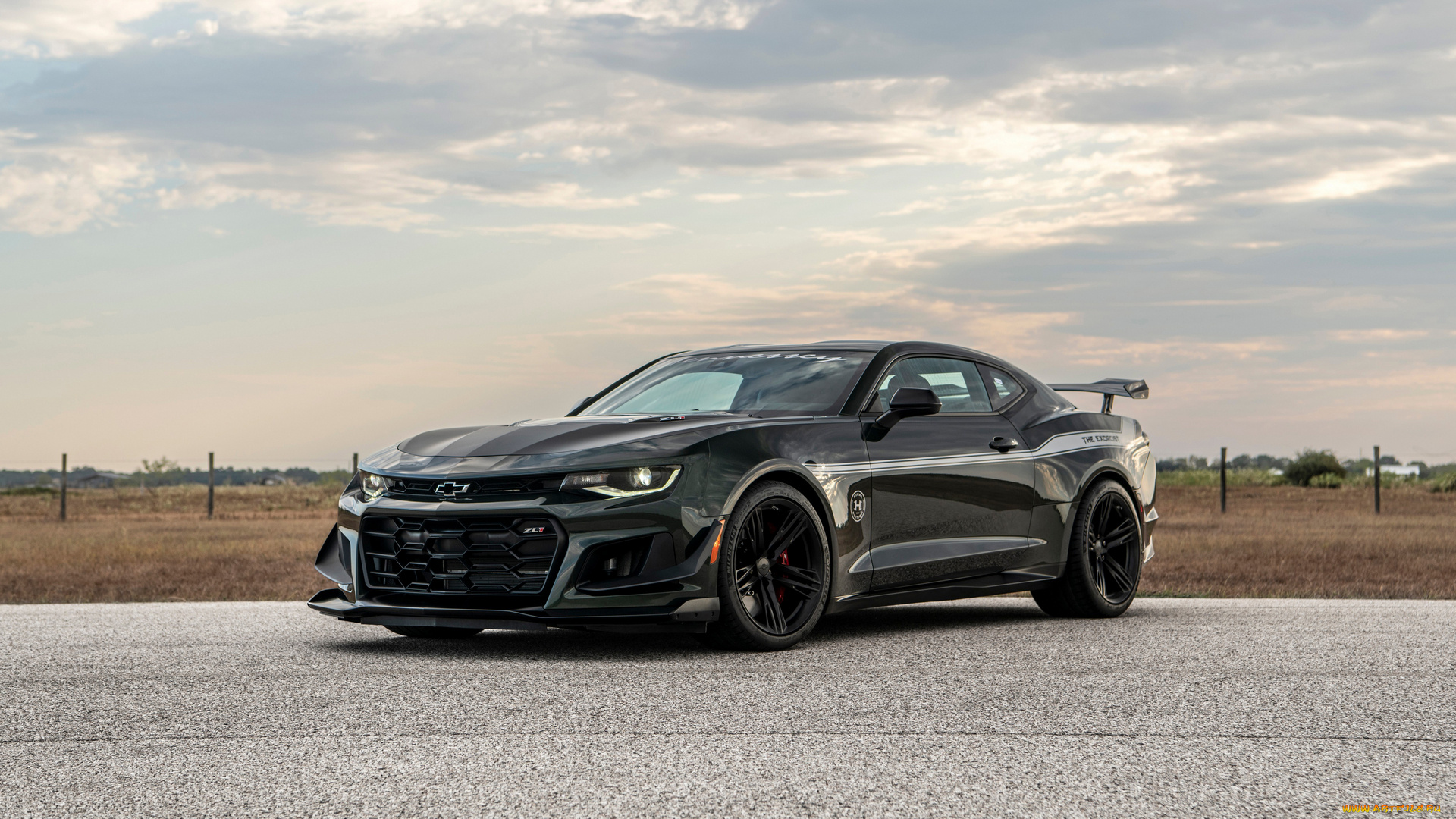 hennessey, chevrolet, camaro, zl1, the, exorcist, final, edition, 2023, автомобили, camaro, hennessey, chevrolet, zl1, the, exorcist, final, edition, черный, тюнинг, шевроле