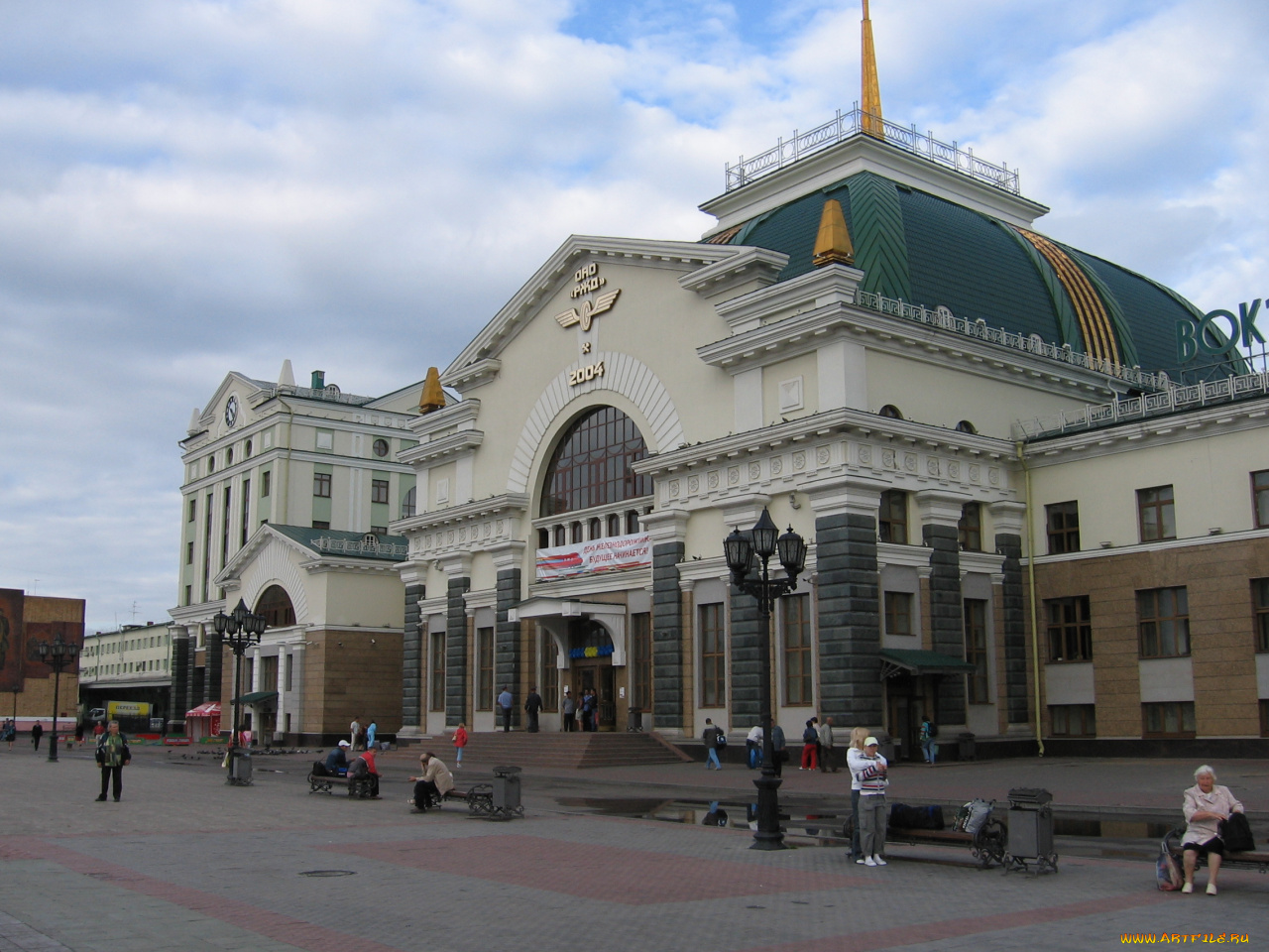 Фото красноярского железнодорожного вокзала