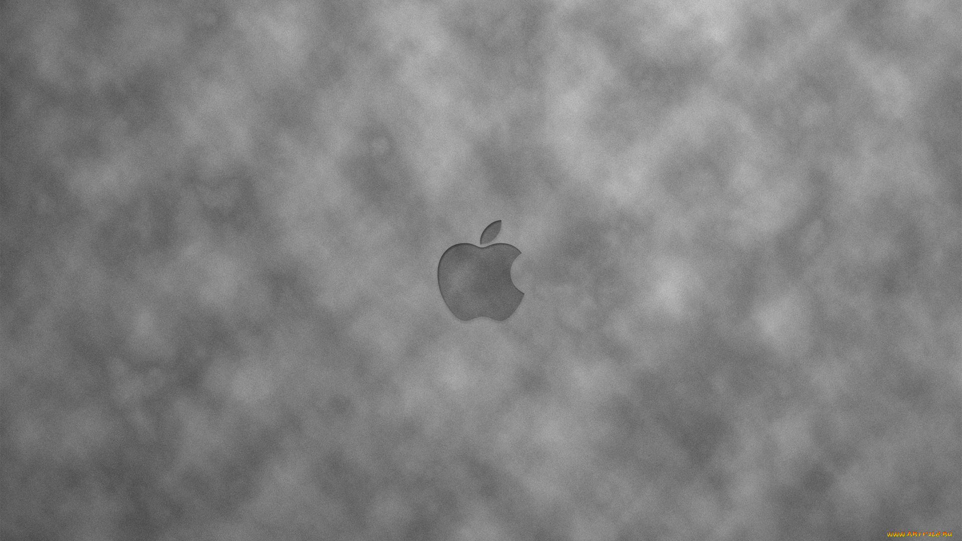 компьютеры, apple, фон, серый, логотип, яблоко