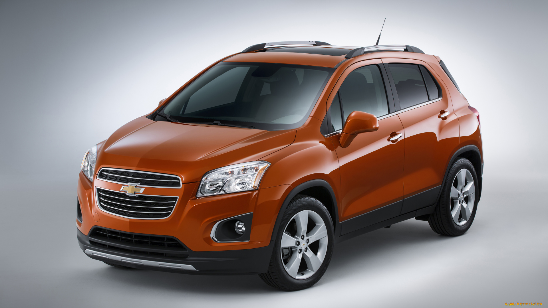 автомобили, chevrolet, оранжевый, us-spec, trax, 2015г