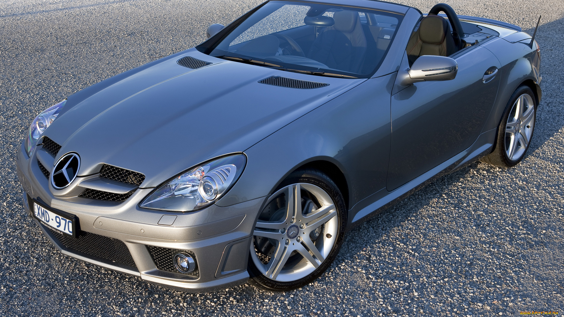 автомобили, mercedes-benz, slk, 300, синий, r171, au-spec, package, sports