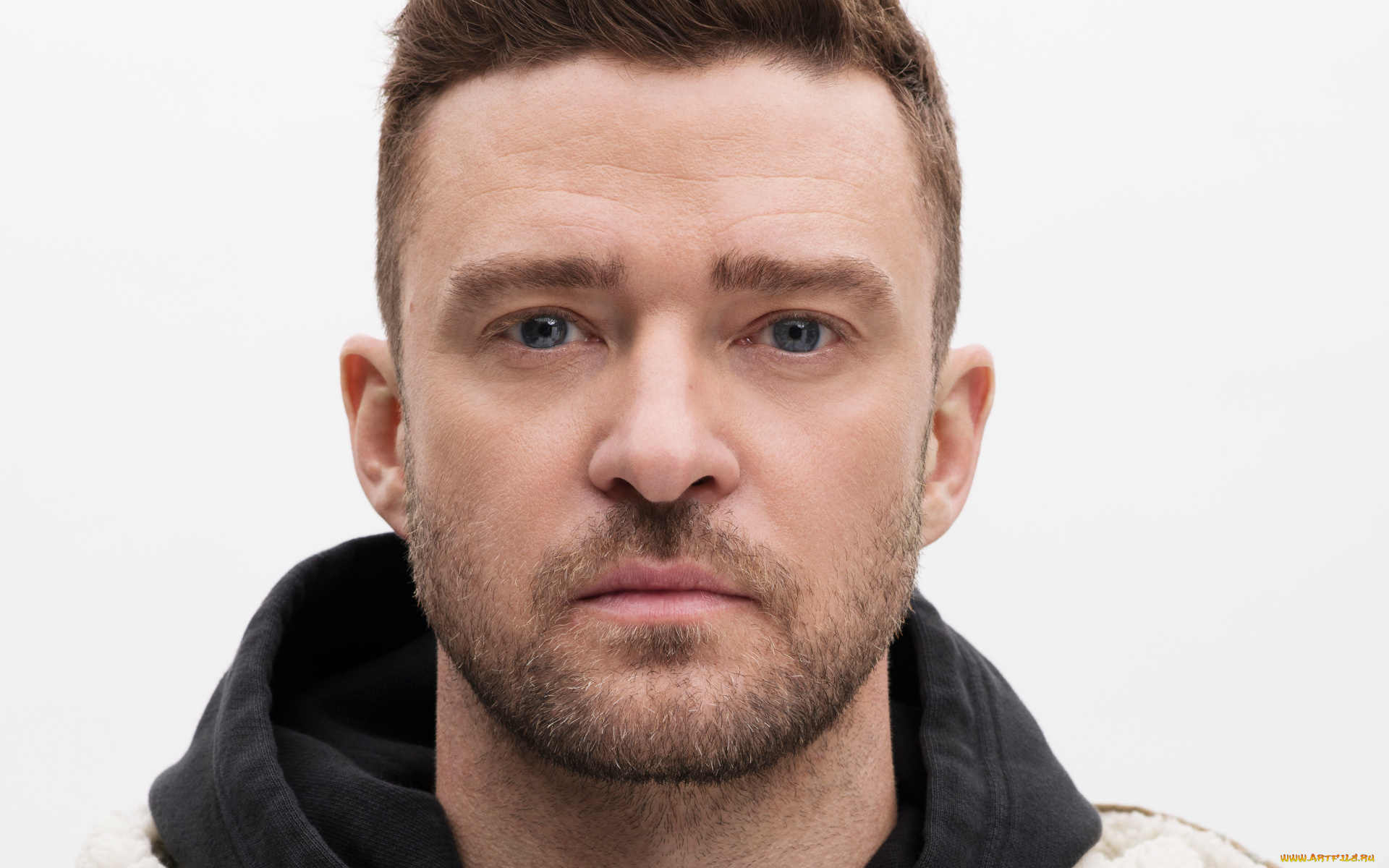 мужчины, justin, timberlake, актер, певец, лицо, щетина, капюшон