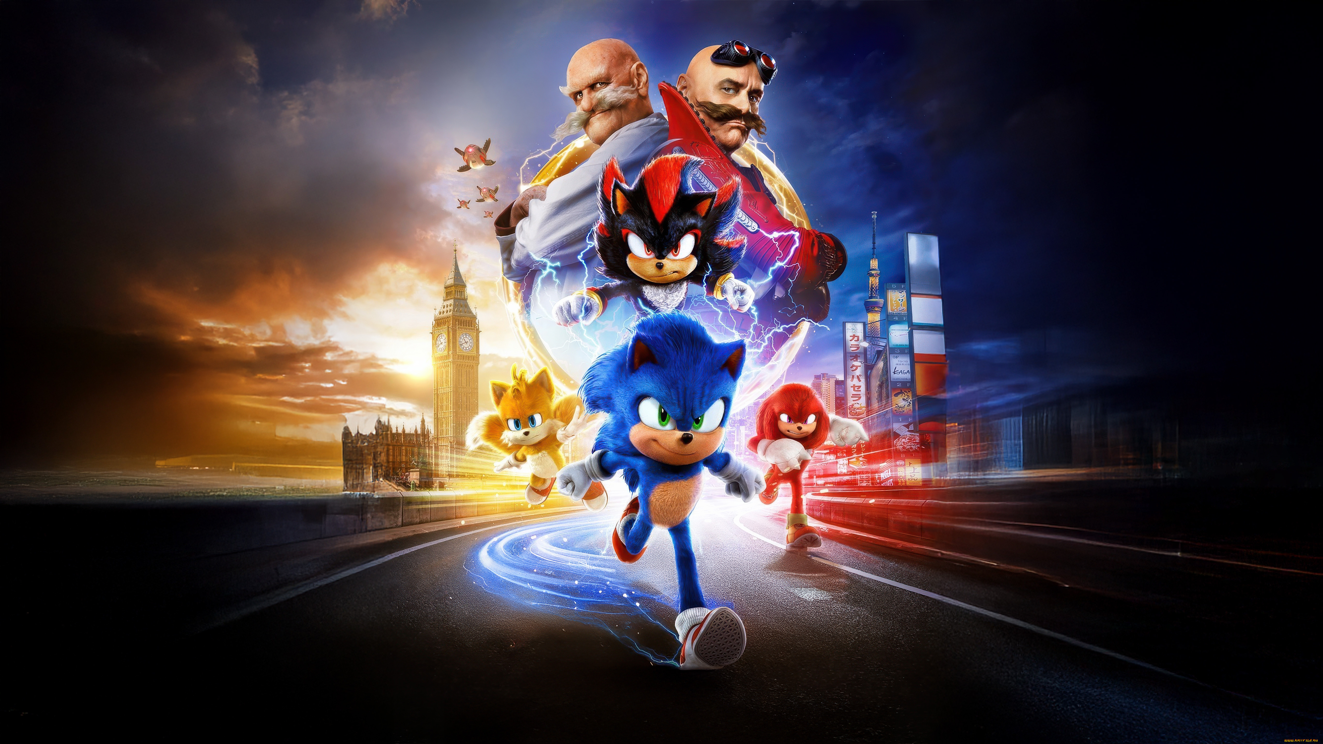 sonic, the, hedgehog, 3, , , 2024, , кино, фильмы, sonic, the, hedgehog, 3, sonic, the, hedgehog, three, пoстeр, фантастика, фэнтези, боевик, комедия, семейный