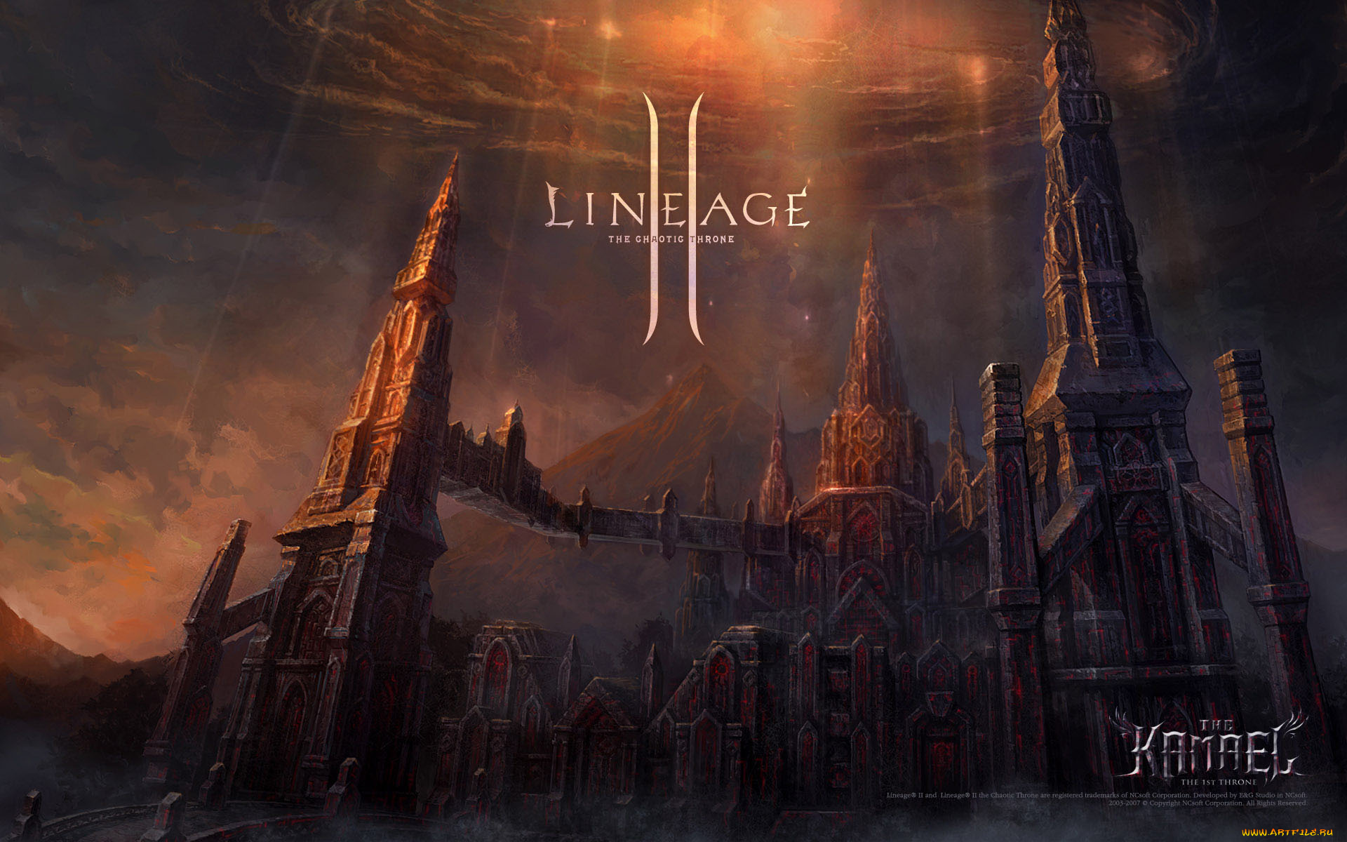 видео, игры, lineage, ii, the, chaotic, throne, kamael, hellbound