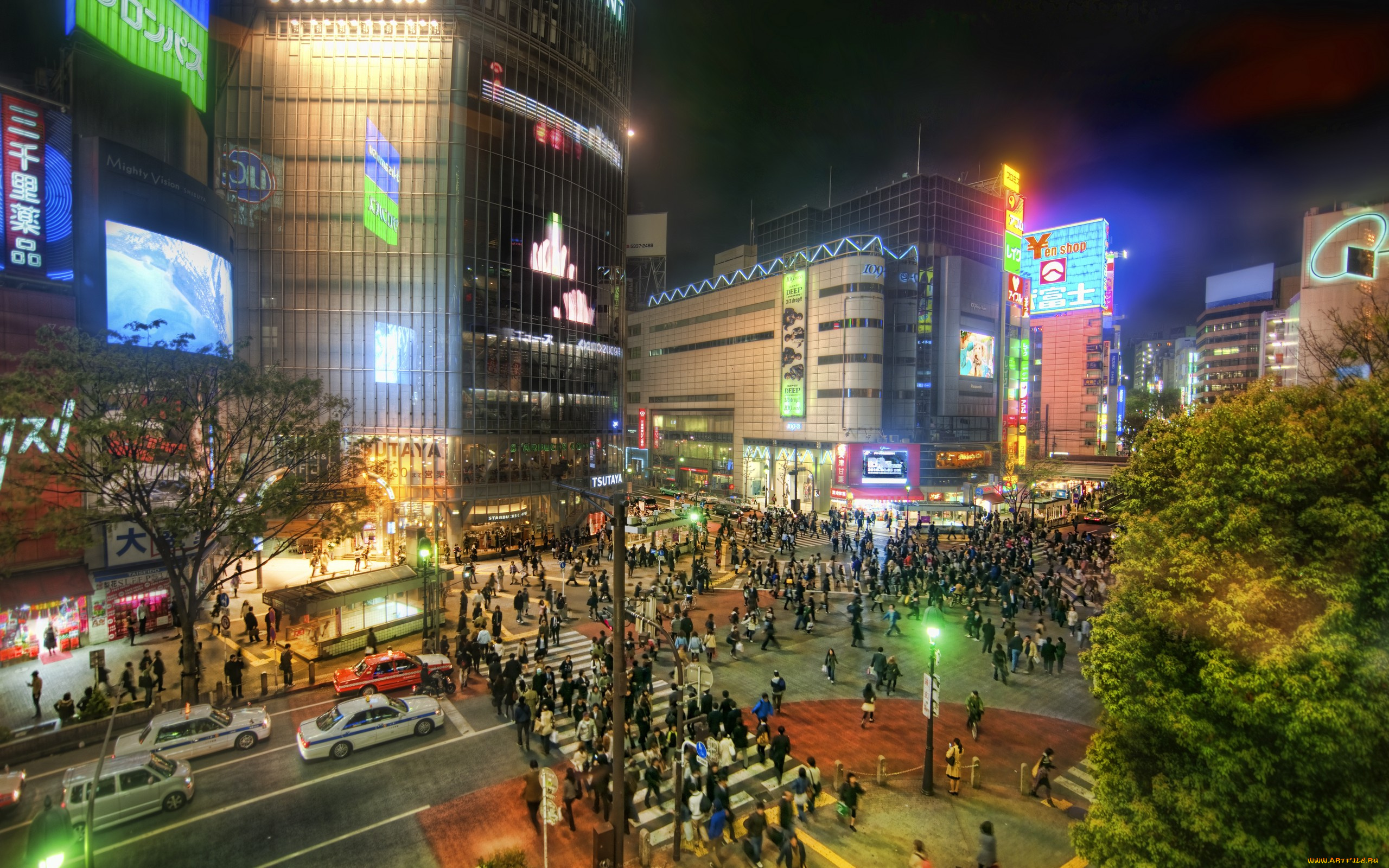 Ночной Токио Japan, Tokyo, night бесплатно