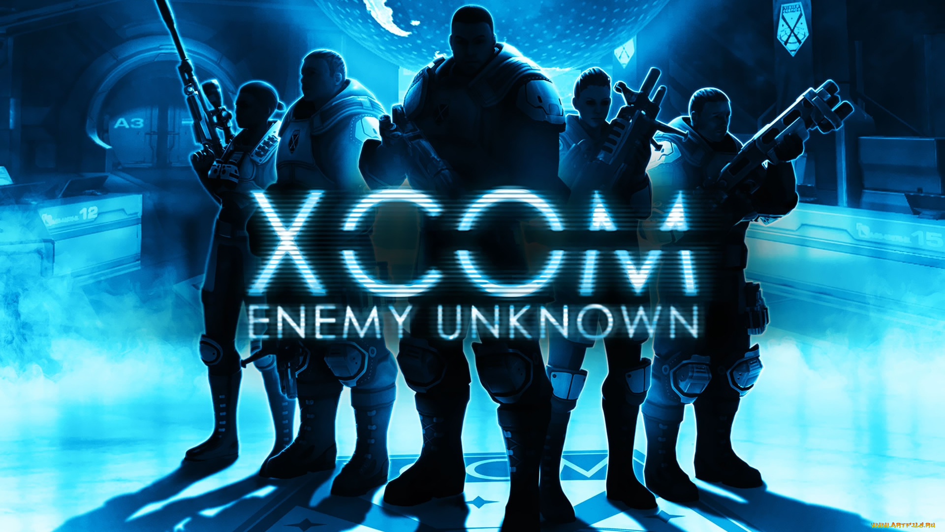 xcom, enemy, unknown, видео, игры, отряд, оружие