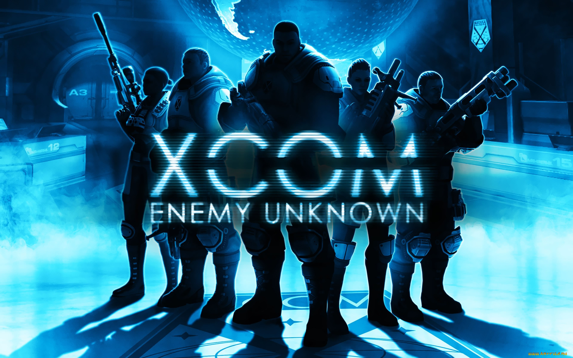 xcom, enemy, unknown, видео, игры, отряд, оружие