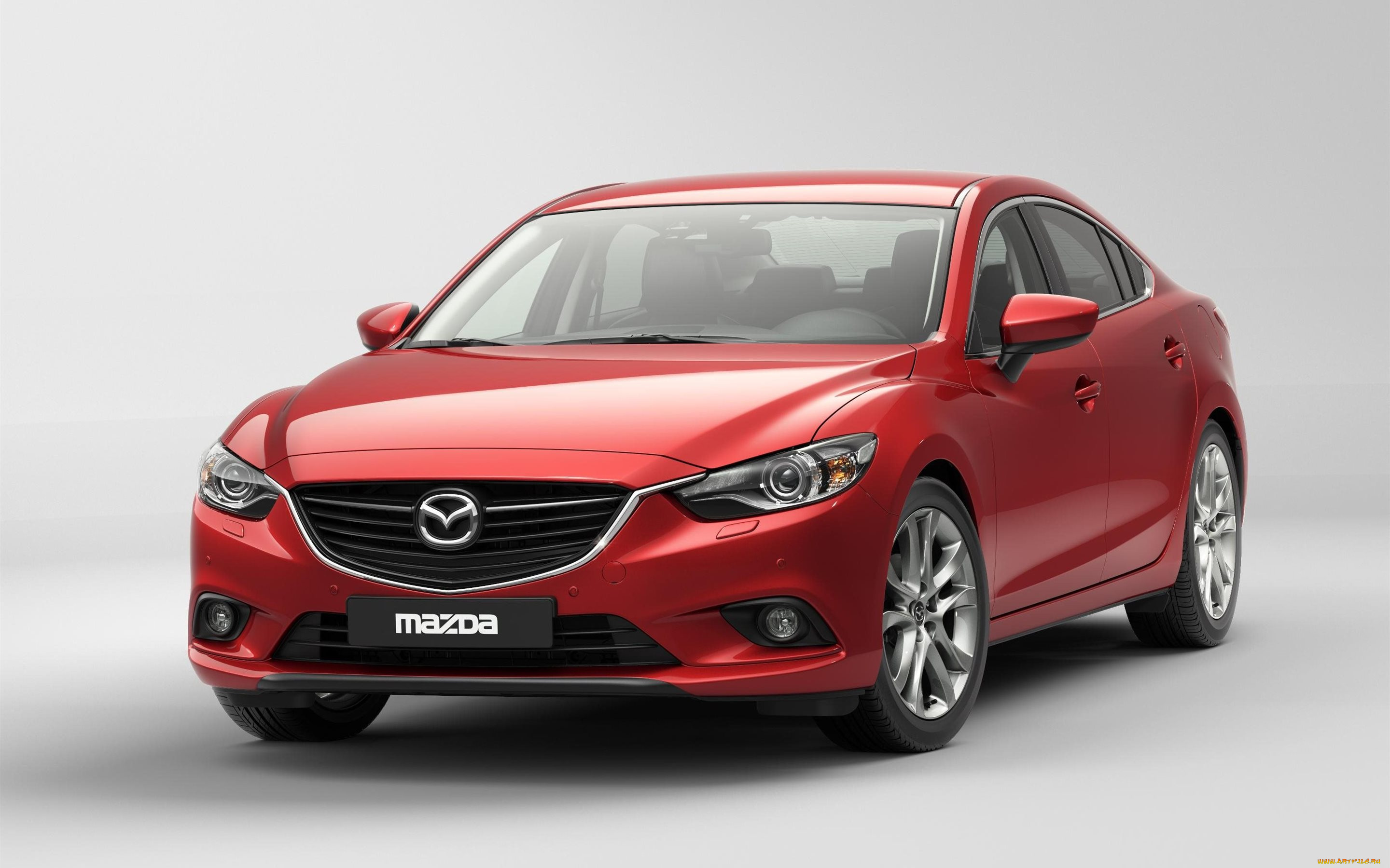 автомобили, mazda, красная