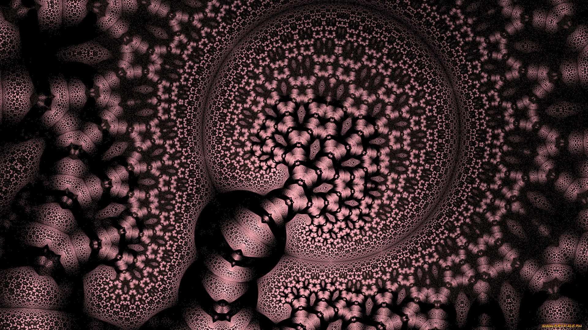 3д, графика, фракталы, , fractal, фон, цвета, узор