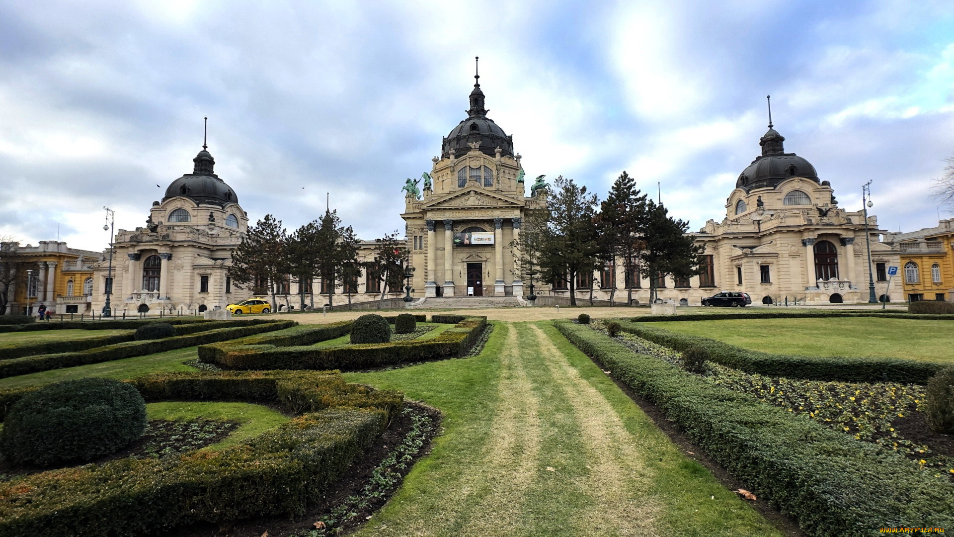 szechenyi, thermal, baths, города, будапешт, , венгрия, szechenyi, thermal, baths