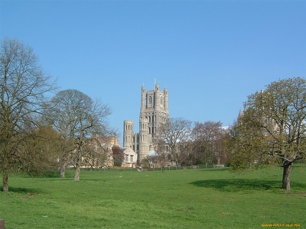 ely, uk, города, дворцы, замки, крепости