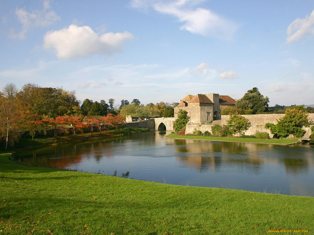 leeds, castle, uk, города, дворцы, замки, крепости