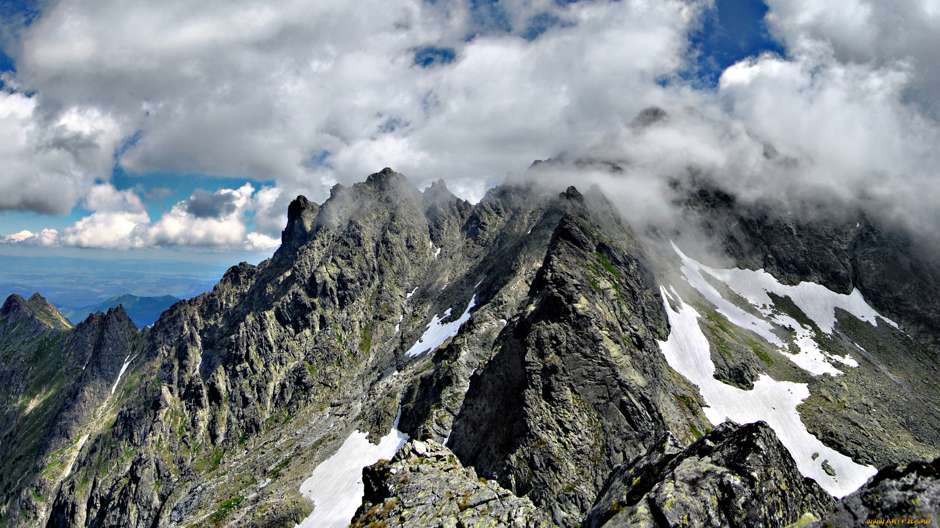 природа, горы, tatry