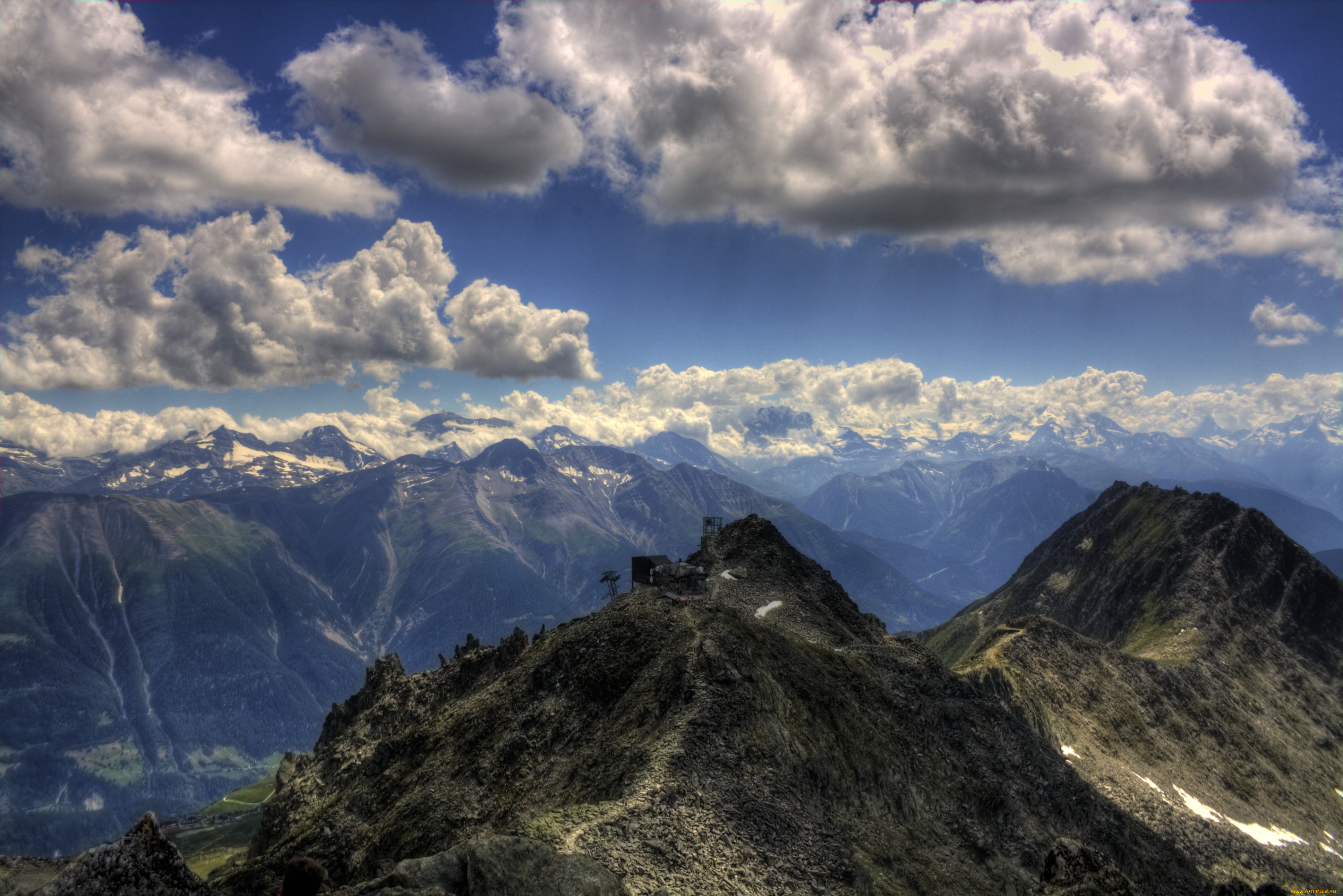 eggishorn, швейцария, природа, горы