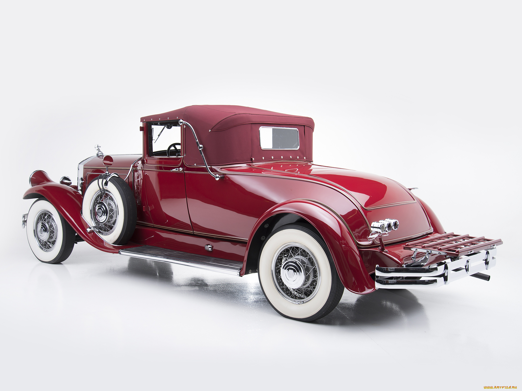 автомобили, классика, красный, 1930, coupe, convertible, model, a, pierce-arrow
