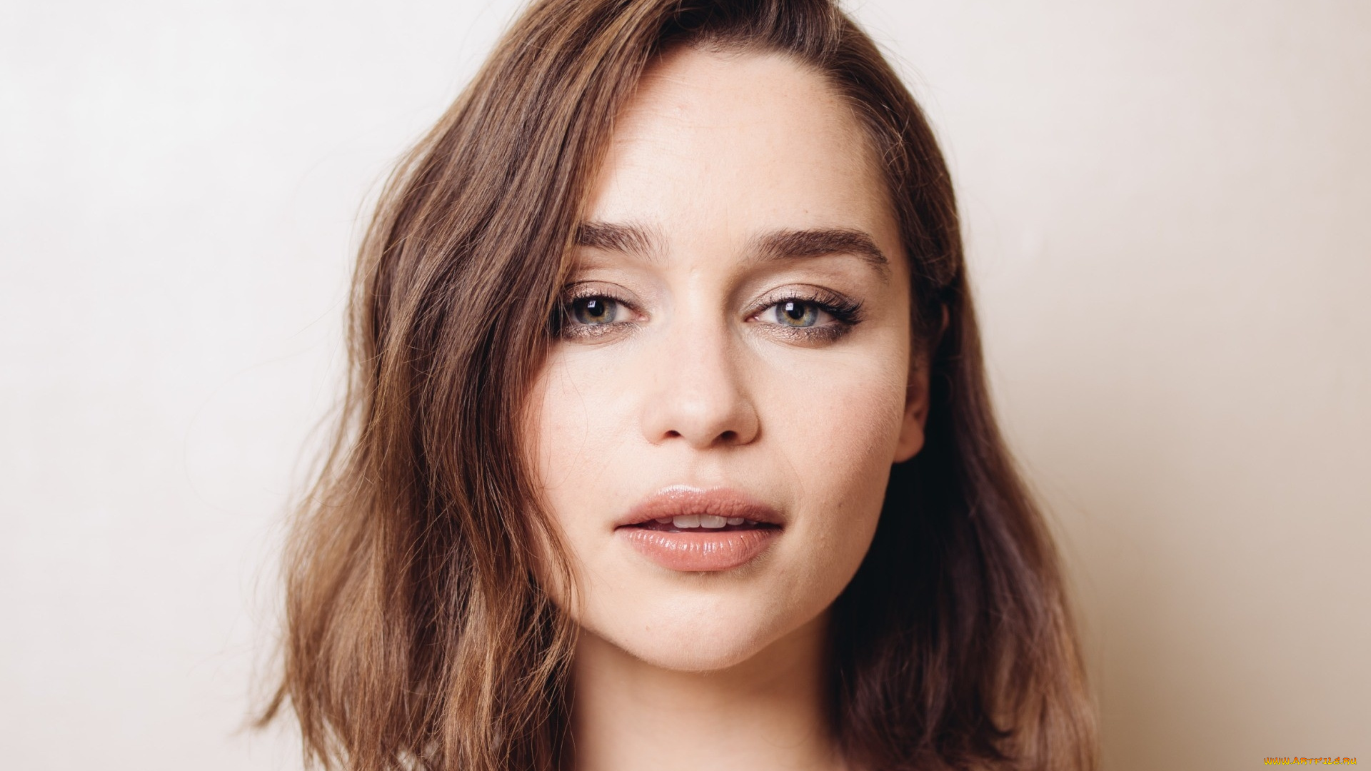 девушки, emilia, clarke, взгляд