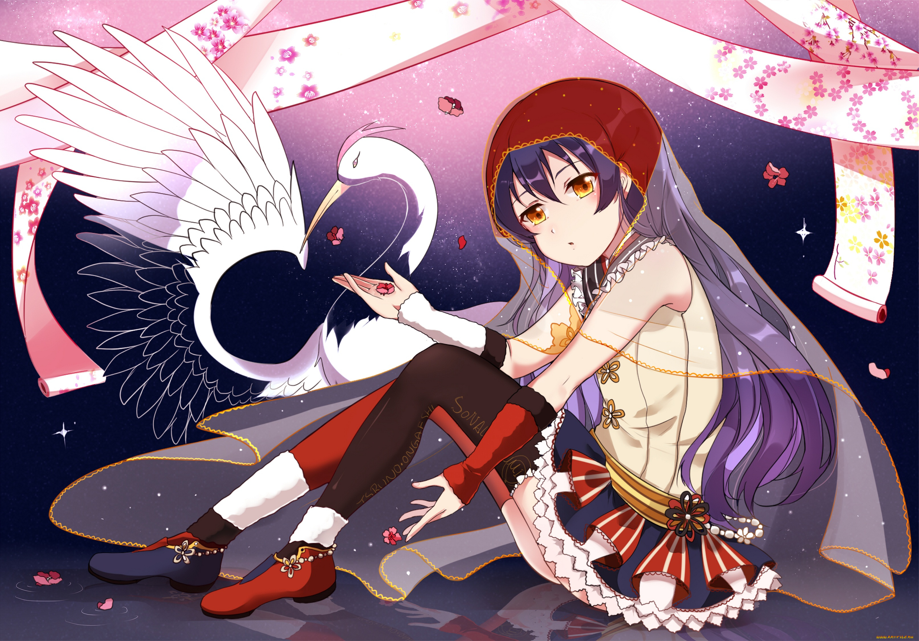 аниме, love, live, , school, idol, project, xinghuo, sonoda, umi, love, live, school, idol, project