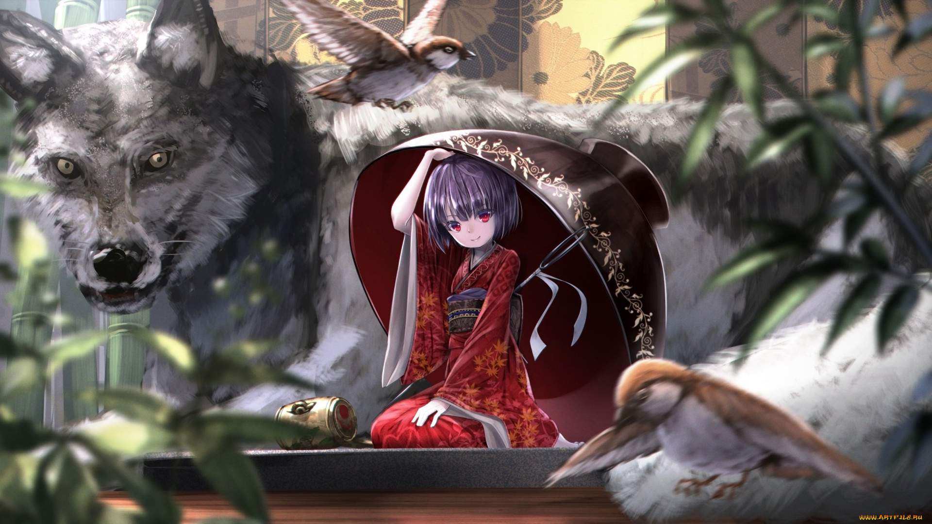 аниме, touhou