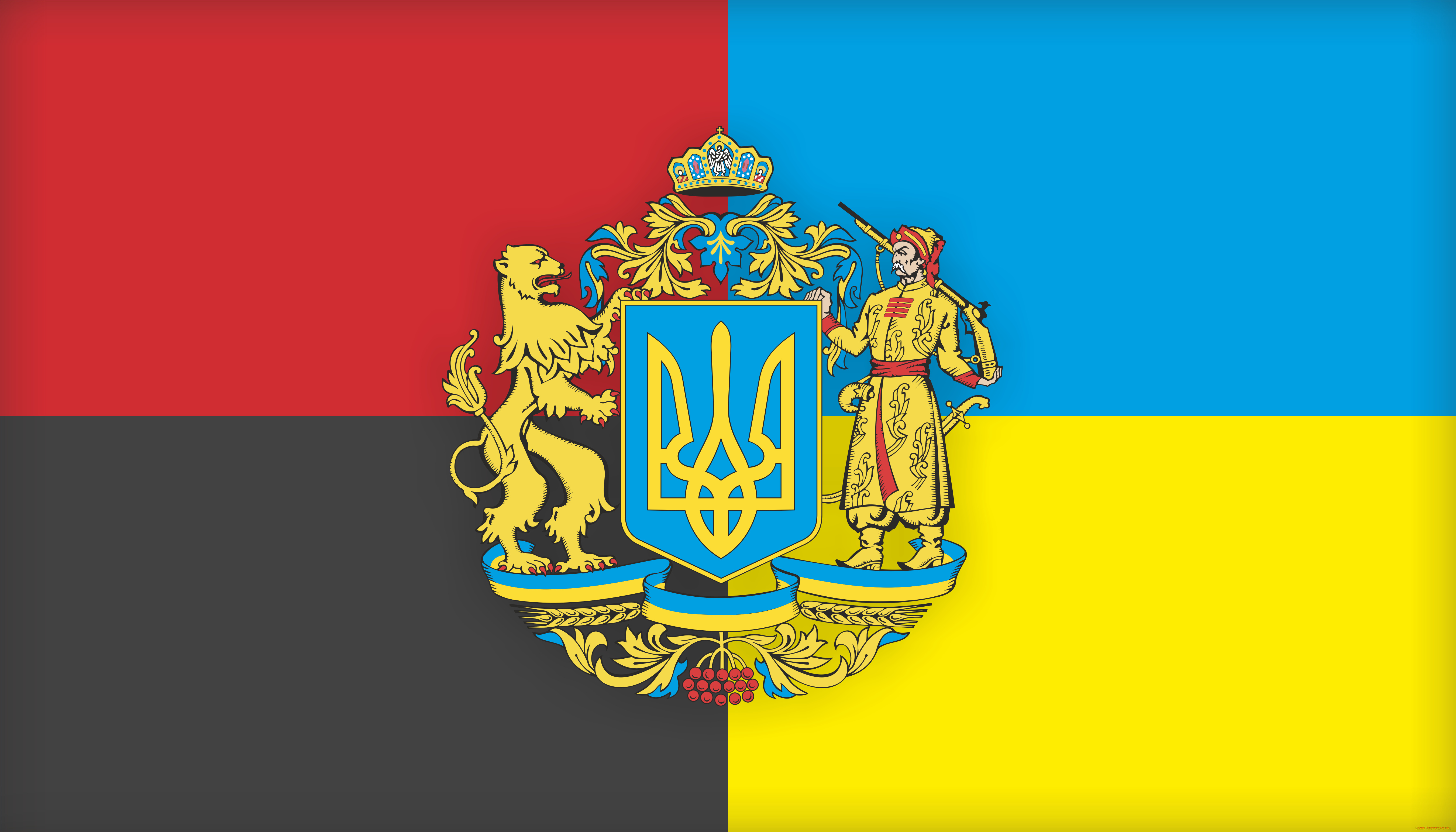разное, флаги, , гербы, герб, фон, украина