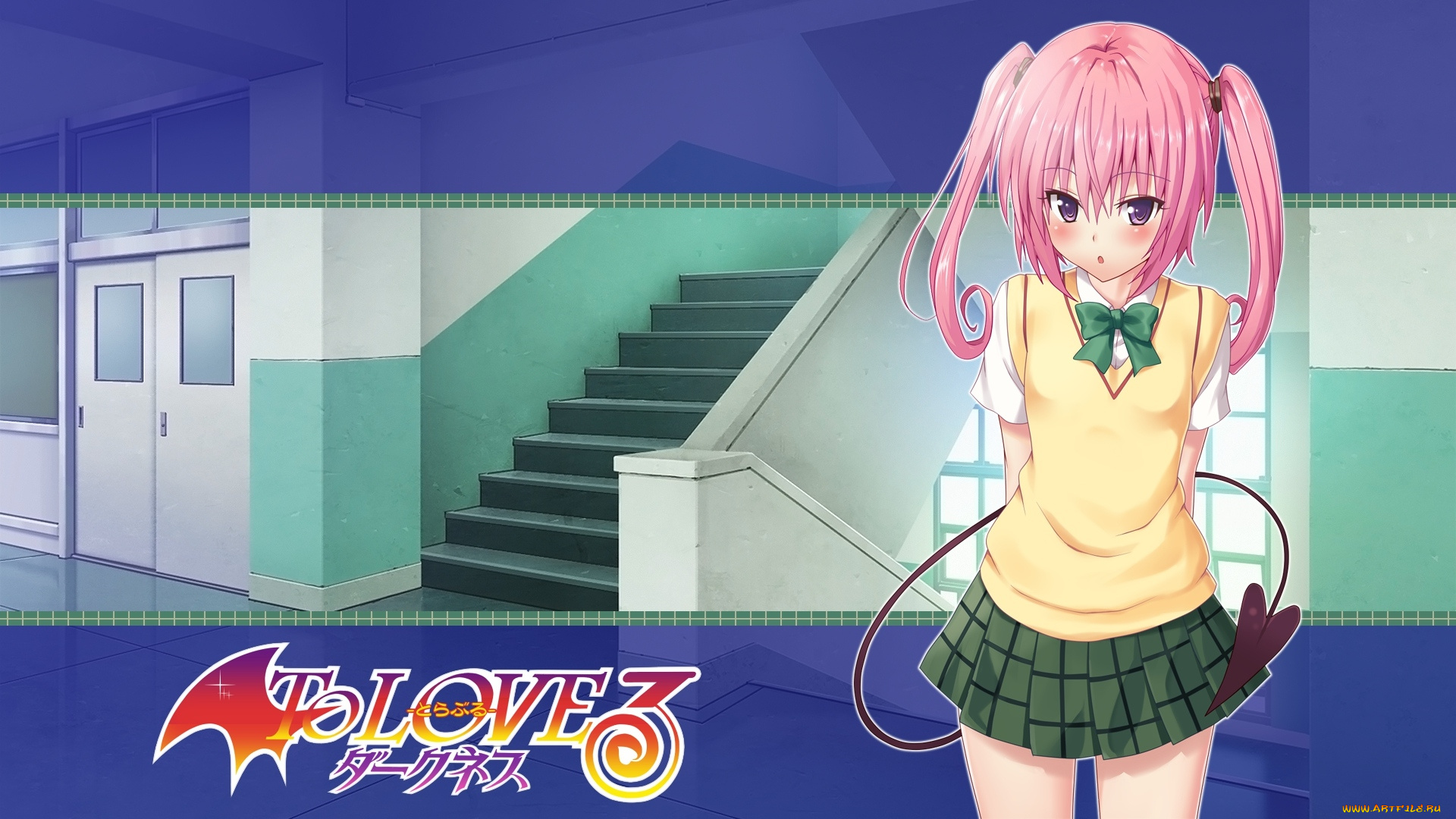 аниме, to, love, ru, девушка