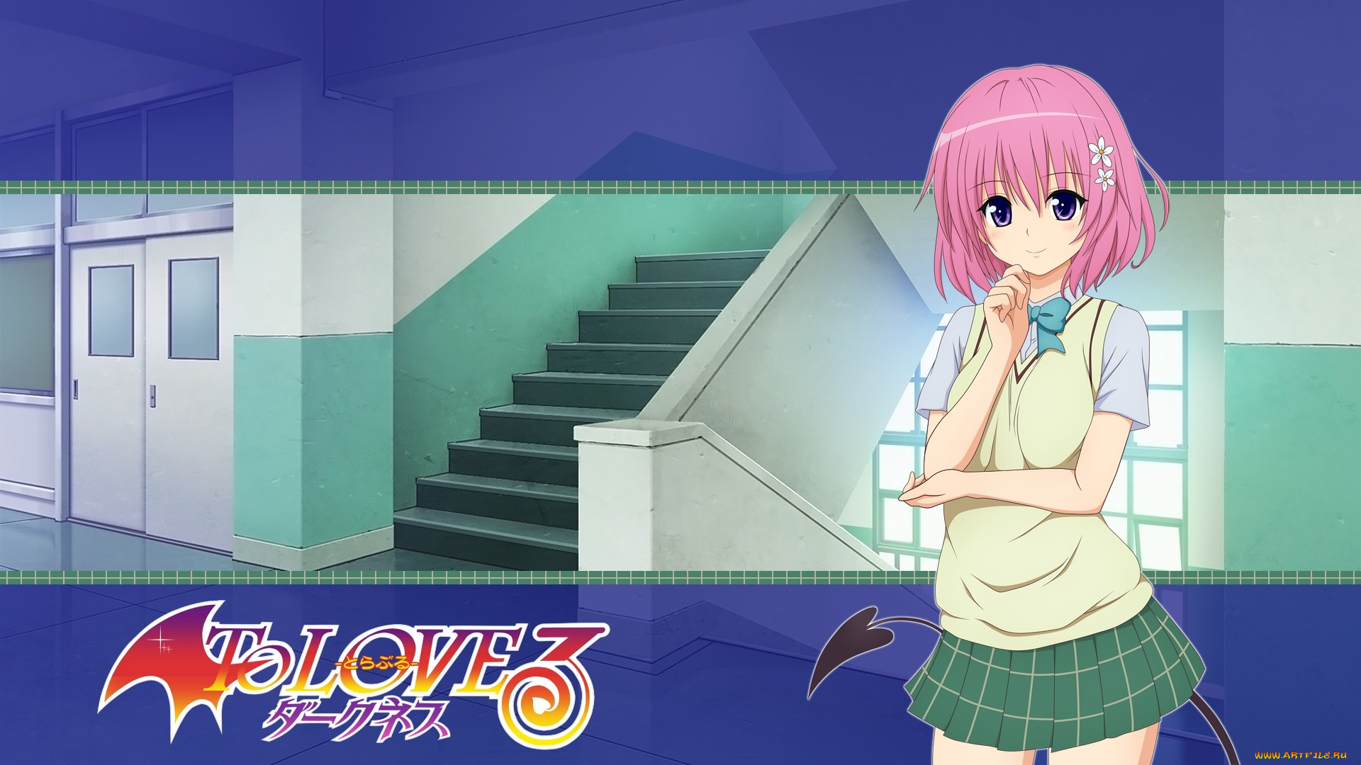 аниме, to, love, ru, девушка