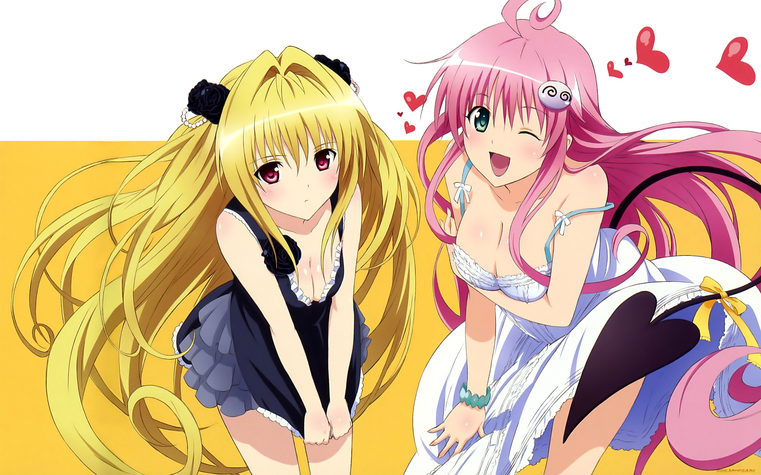 аниме, to, love, ru, девушки