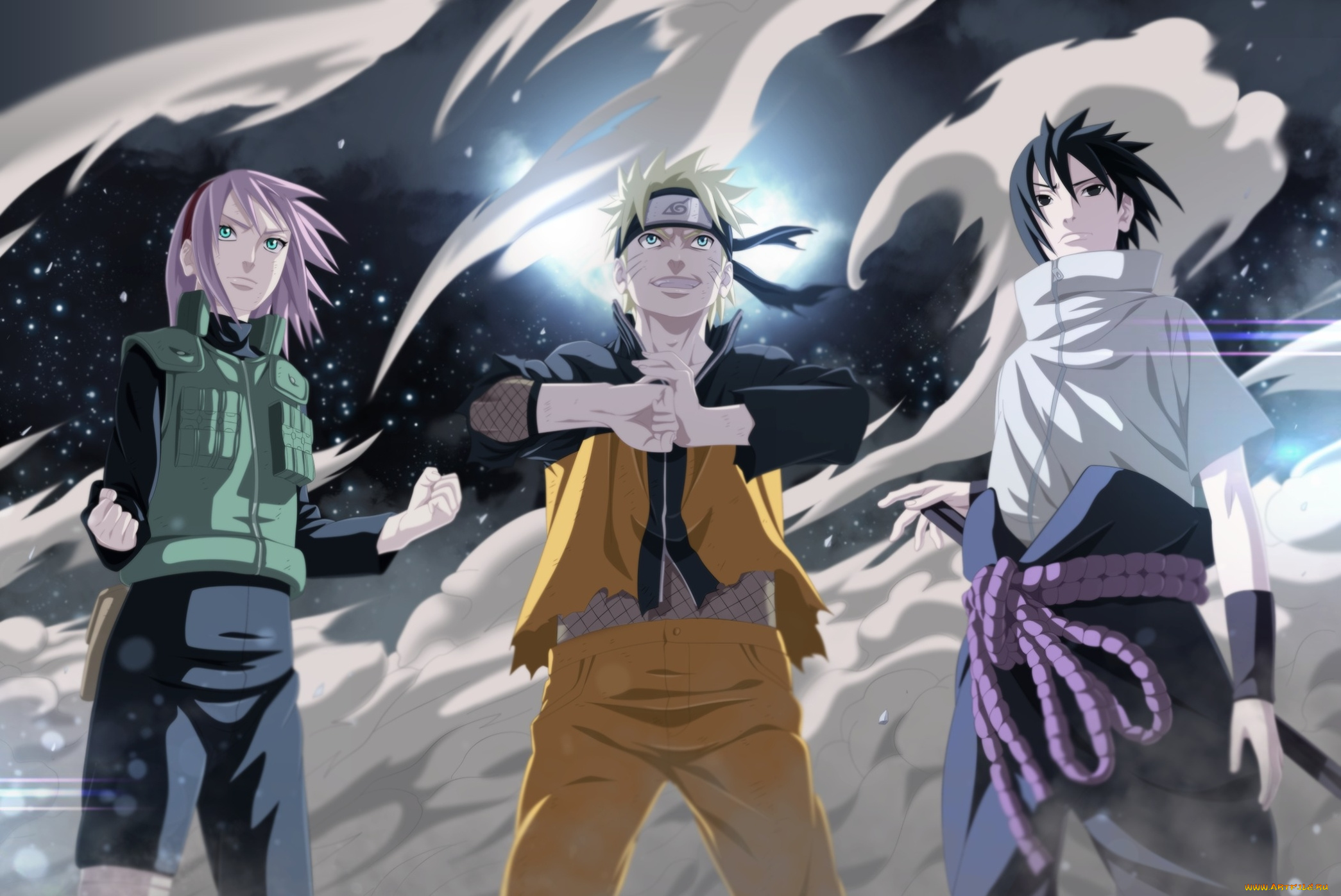 аниме, naruto, сакура, sakura, наруто, sasuke, саске