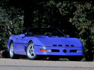 Картинка автомобили callaway c4 1991 синий b2k speedster corvette turbo twin 500 series
