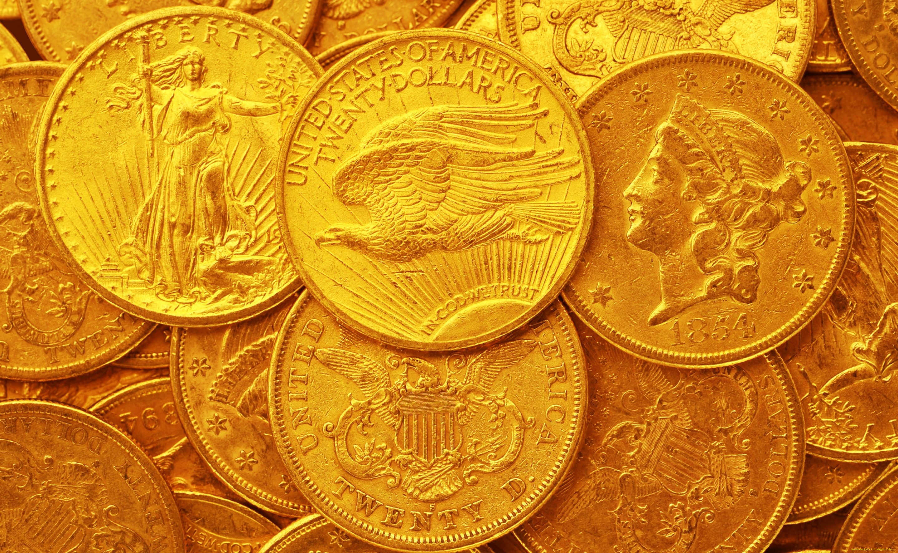 разное, золото, , купюры, , монеты, мoнeты, сша, двадцать, долларов