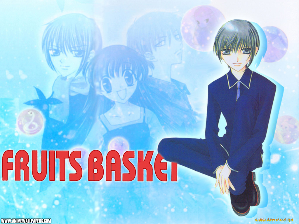 аниме, fruits, basket