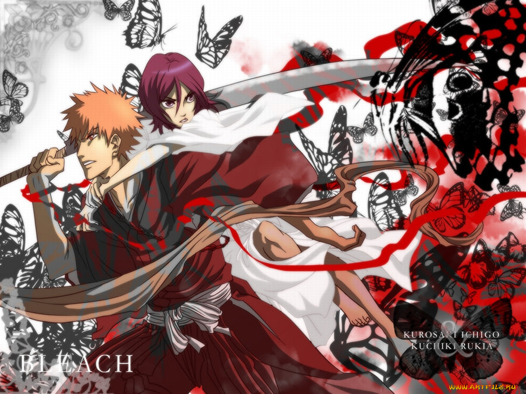 аниме, bleach