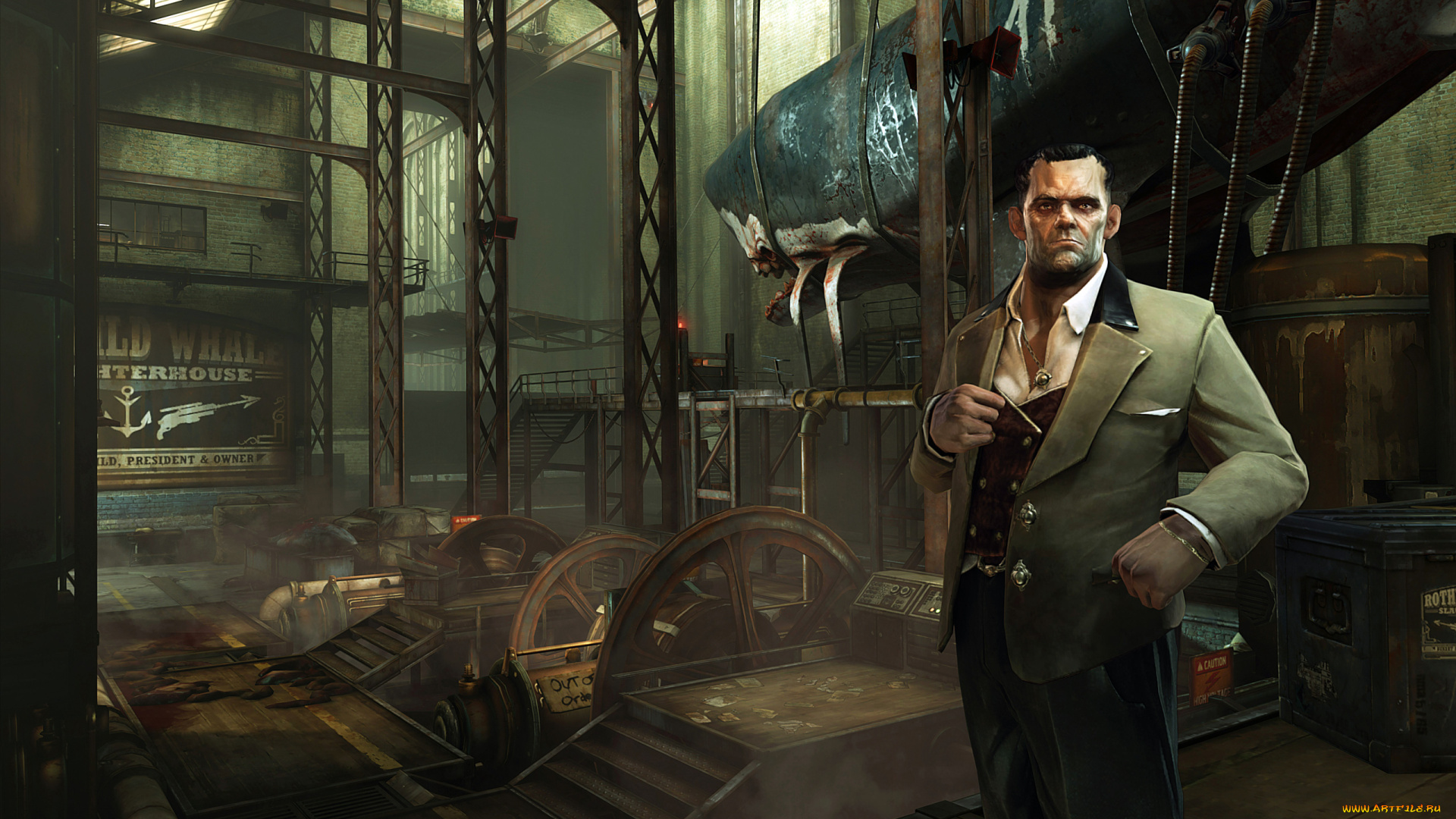 dishonored, the, knife, of, dunwall, видео, игры, action