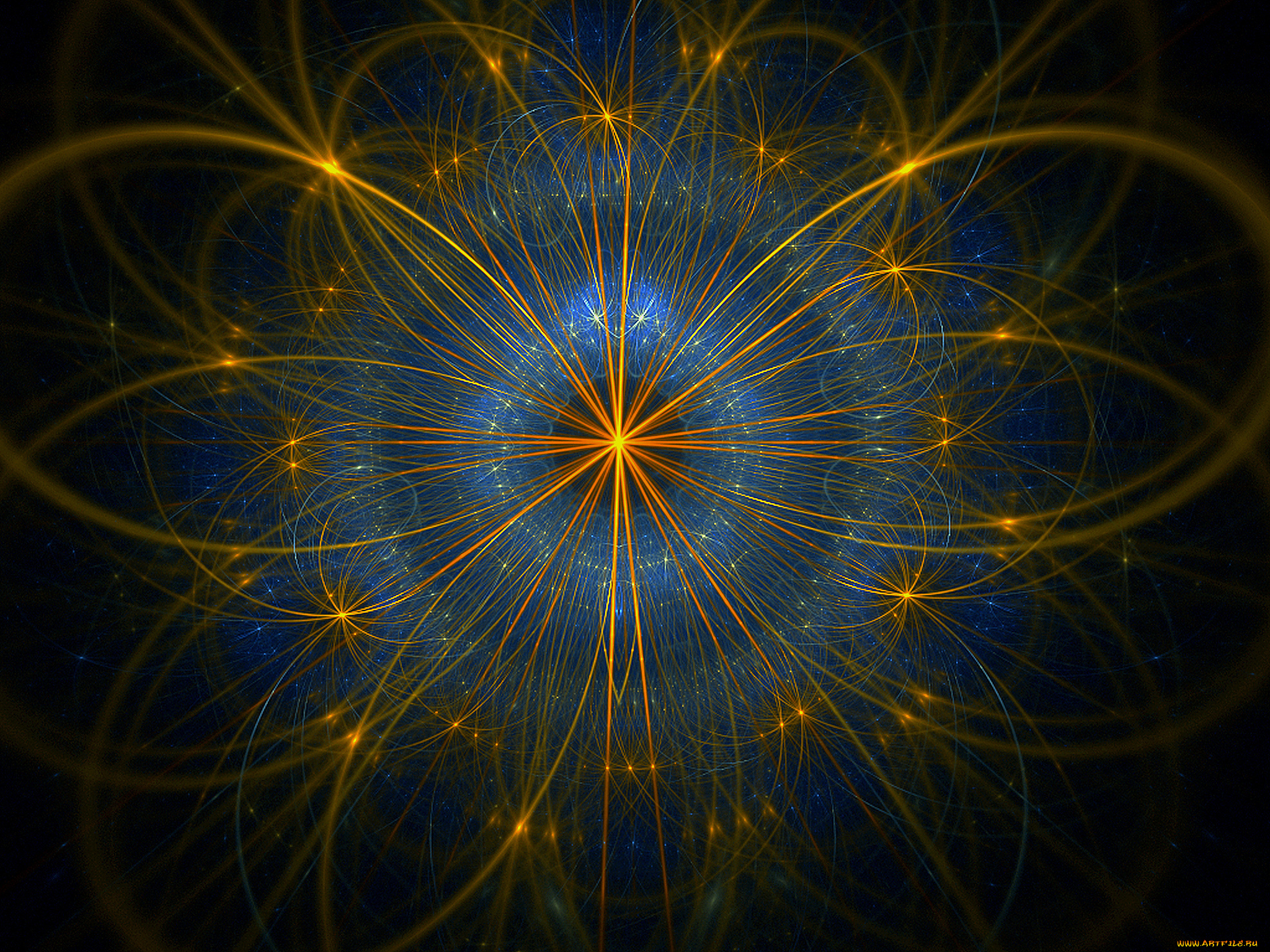 3д, графика, fractal, фракталы, узор, цвет, фон