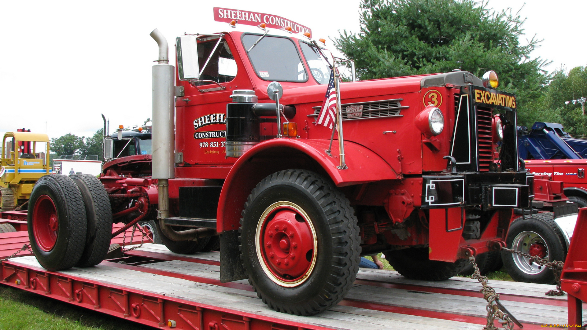 1951, sterling, truck, автомобили, sterling, грузовик, тяжёлый, седельный, тягач