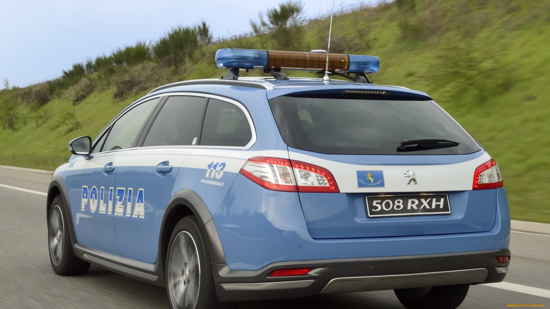 автомобили, полиция, peugeot, 508, rxh, polizia, 2014
