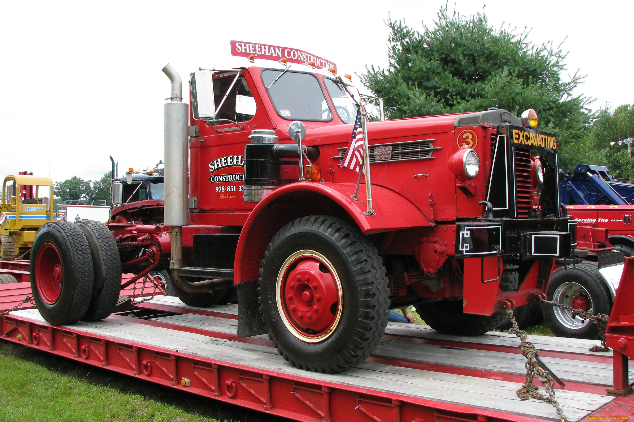 1951, sterling, truck, автомобили, sterling, грузовик, тяжёлый, седельный, тягач