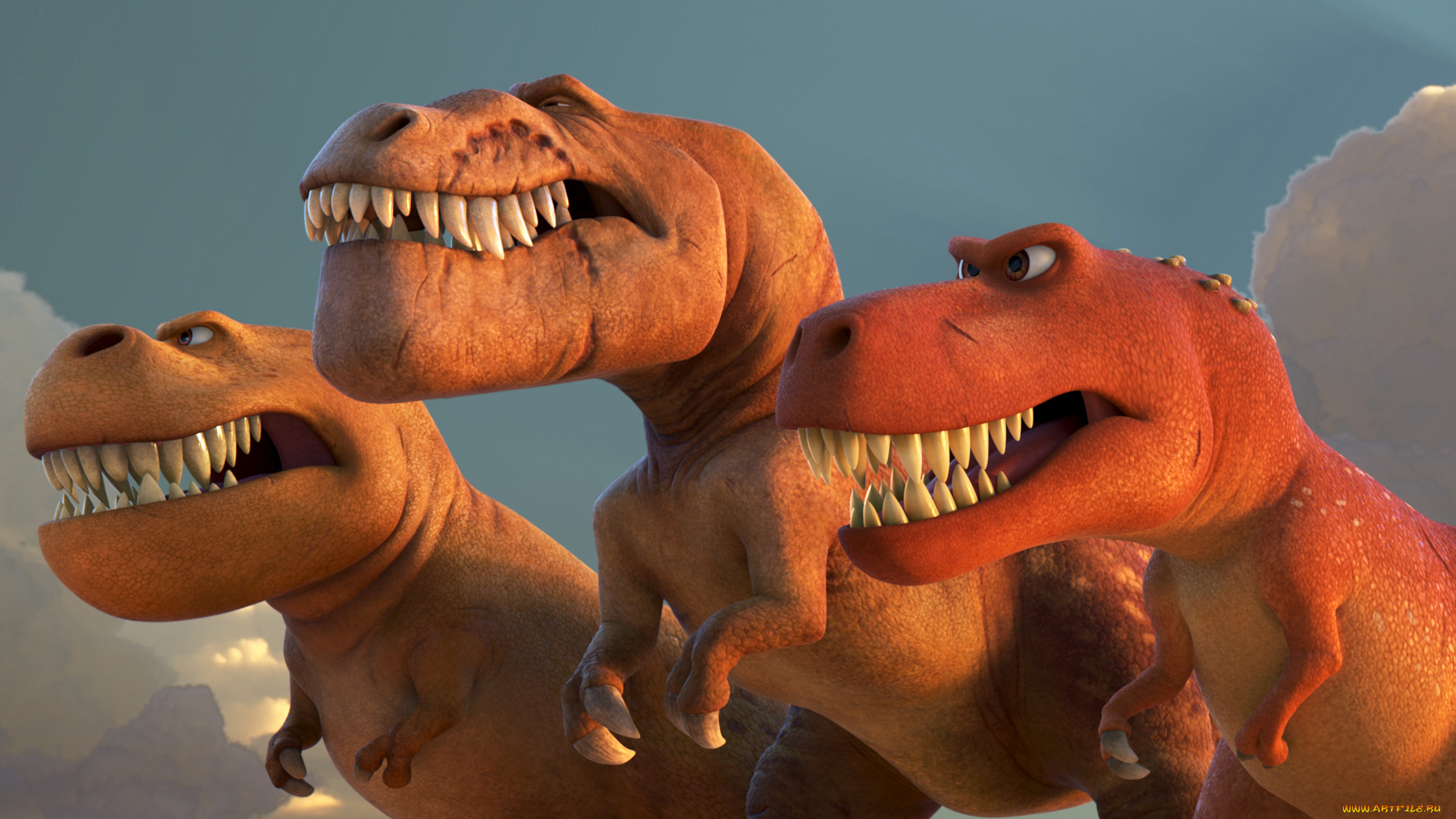 мультфильмы, the, good, dinosaur, динозавры