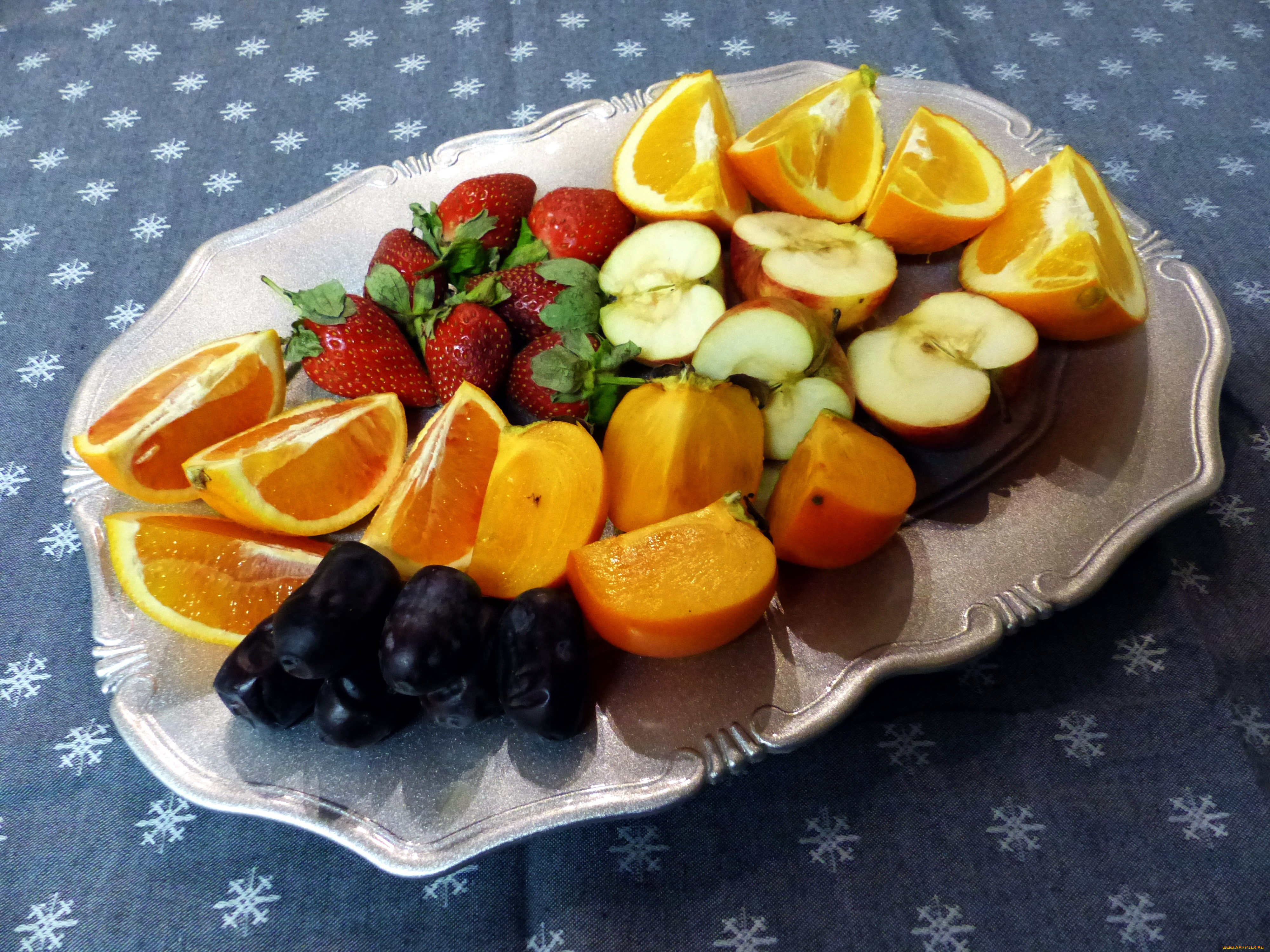 еда, фрукты, , ягоды, апельсины, яблоки, хурма