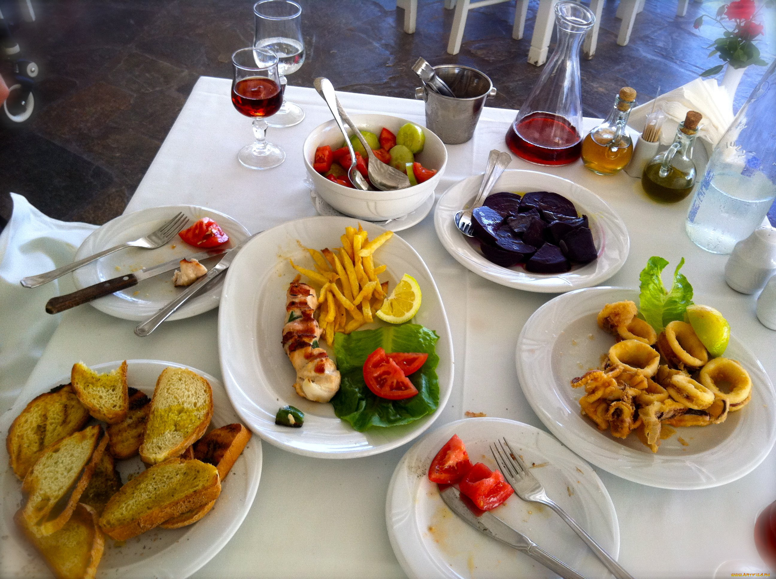 еда, разное, греческая, кухня