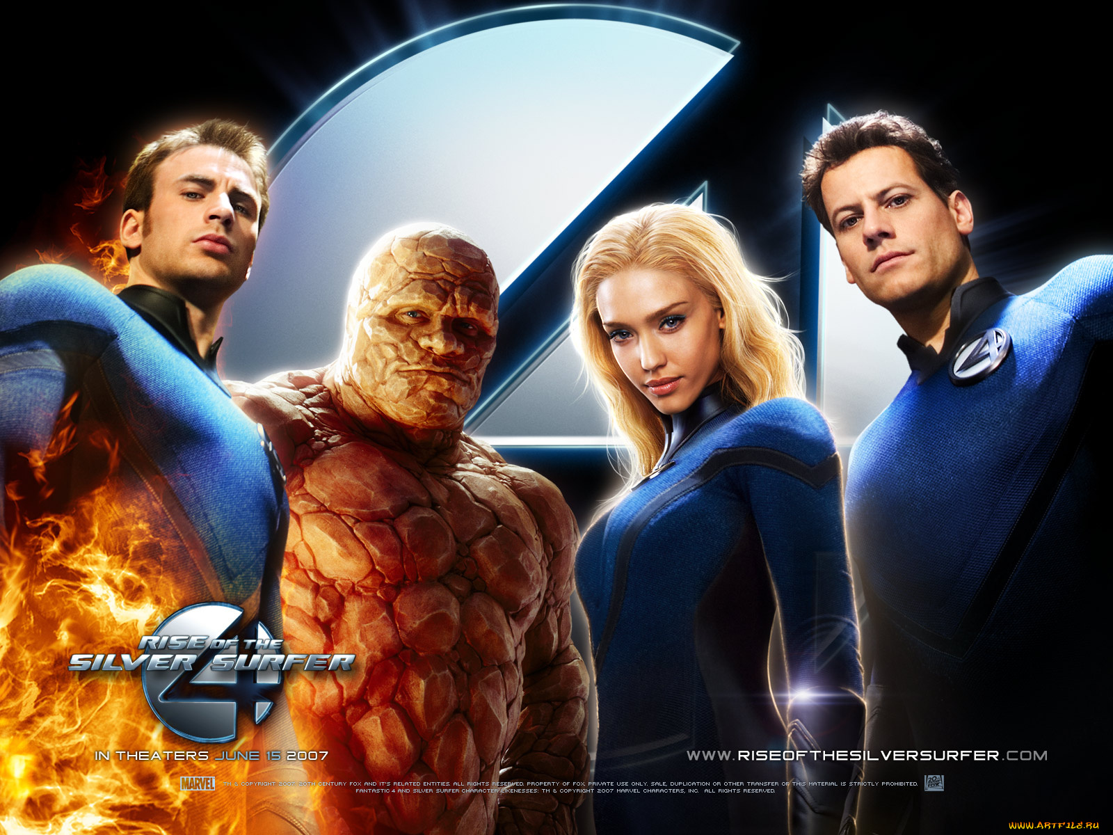 кино, фильмы, fantastic, four, rise, of, the, silver, surfer